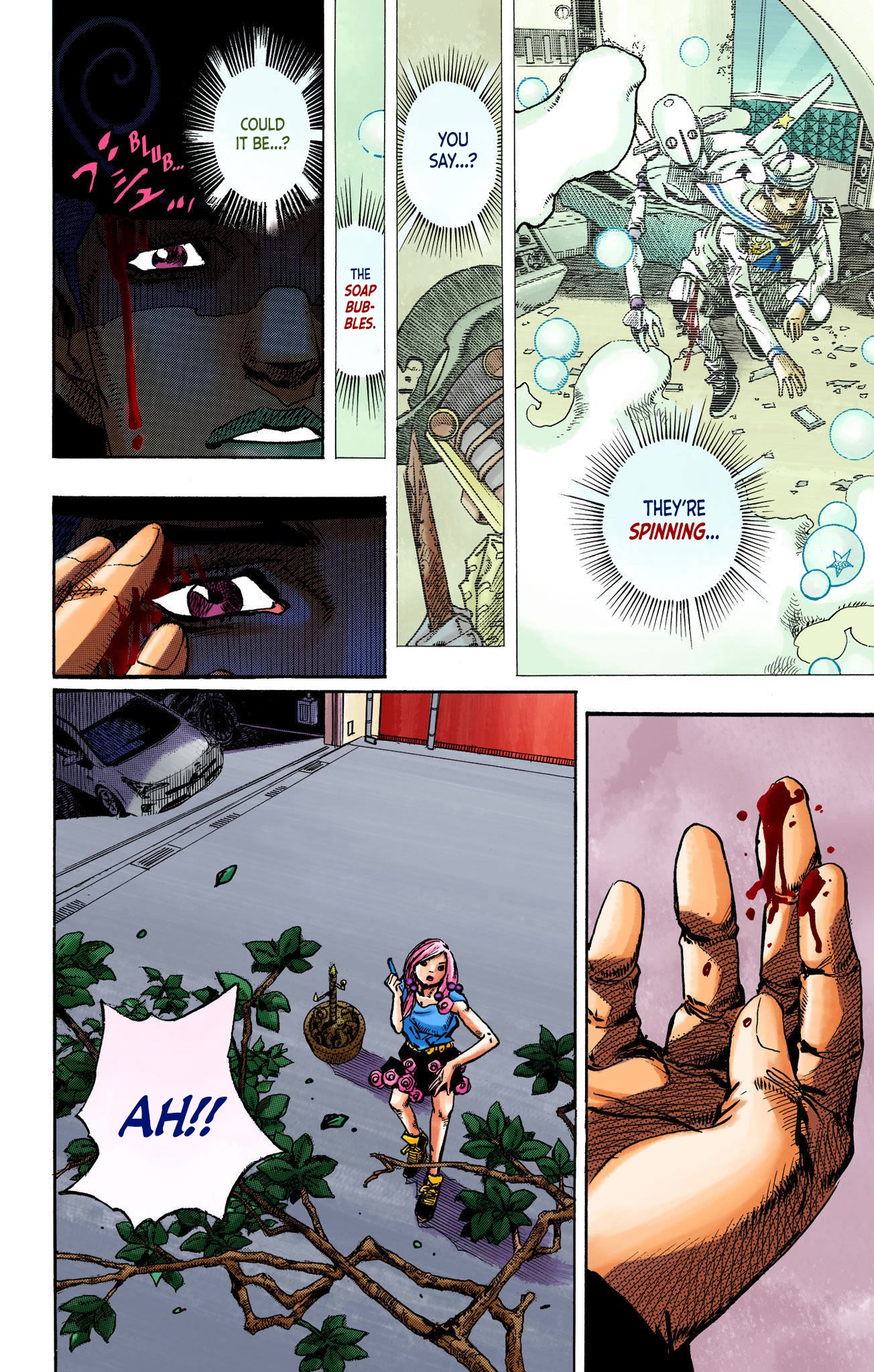 JoJo's Bizarre Adventure Part 8 - JoJolion (Official Colored) Chapter 104 page 11 - Chapter 104: The Wonder of You (The Miracle of Your Love), Part 21