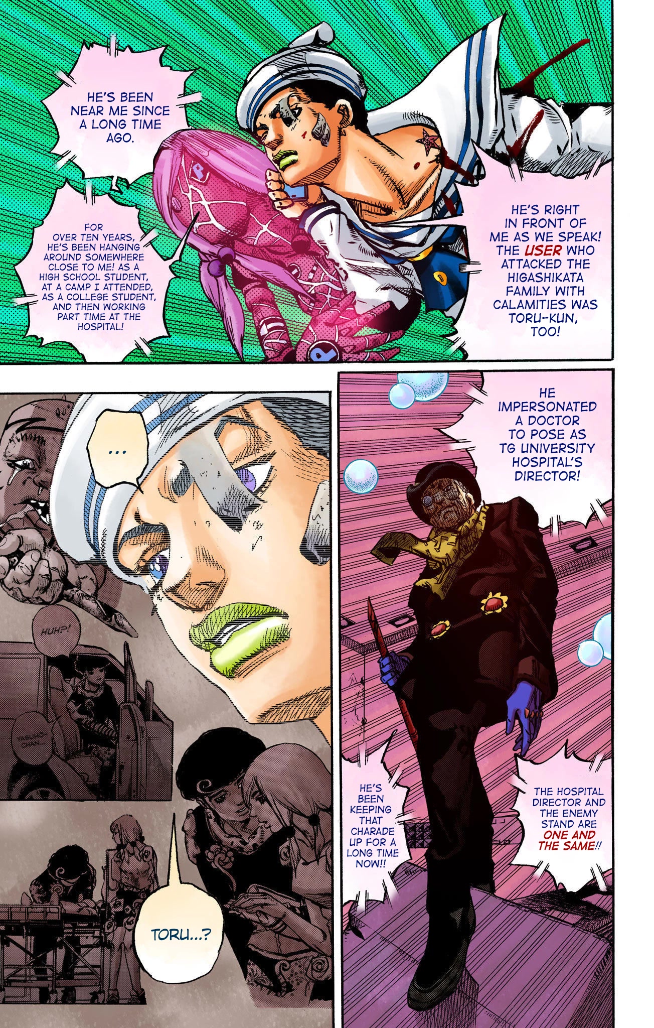 JoJo's Bizarre Adventure Part 8 - JoJolion (Official Colored) Chapter 104 page 15 - Chapter 104: The Wonder of You (The Miracle of Your Love), Part 21