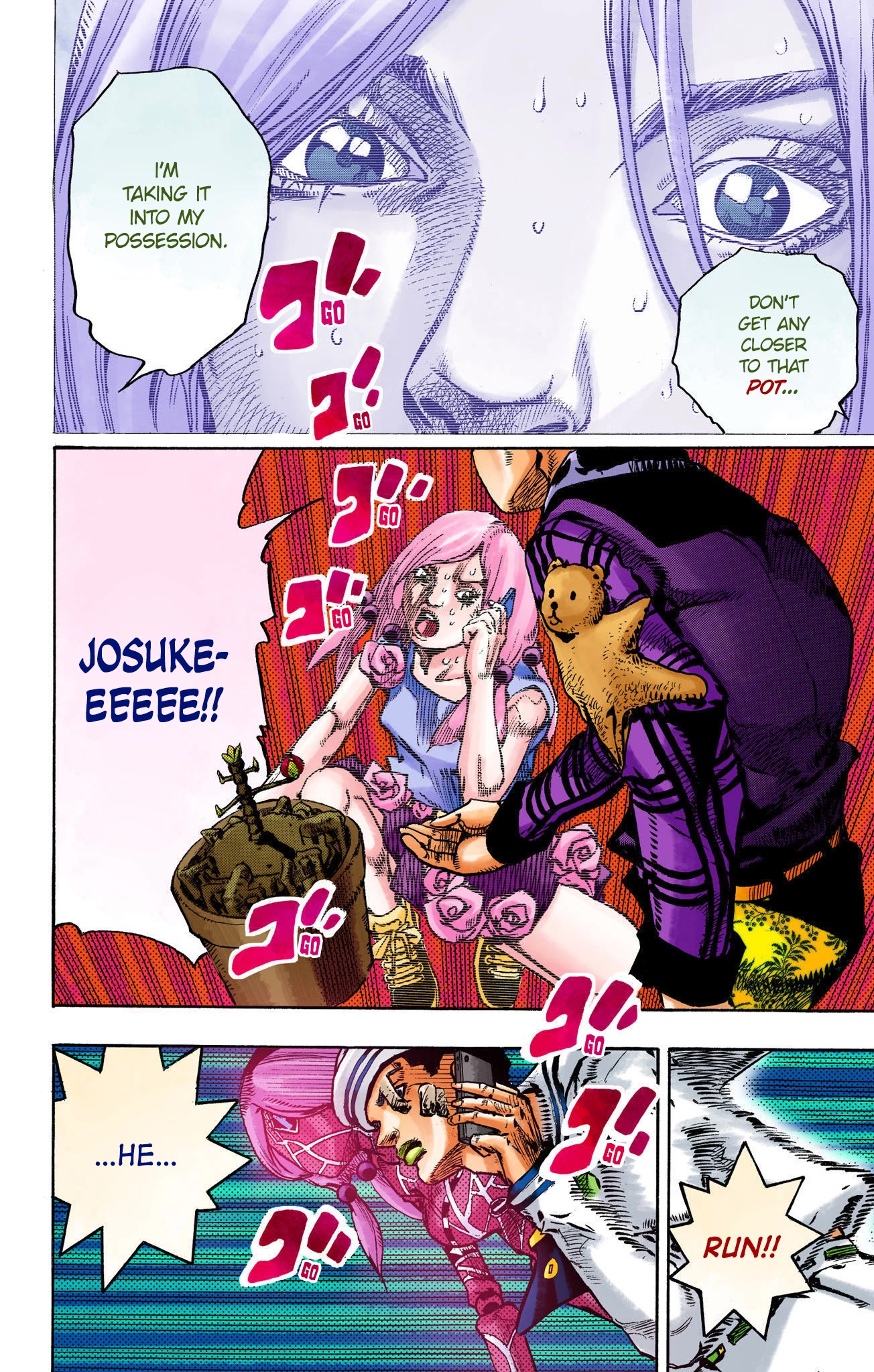 JoJo's Bizarre Adventure Part 8 - JoJolion (Official Colored) Chapter 104 page 19 - Chapter 104: The Wonder of You (The Miracle of Your Love), Part 21