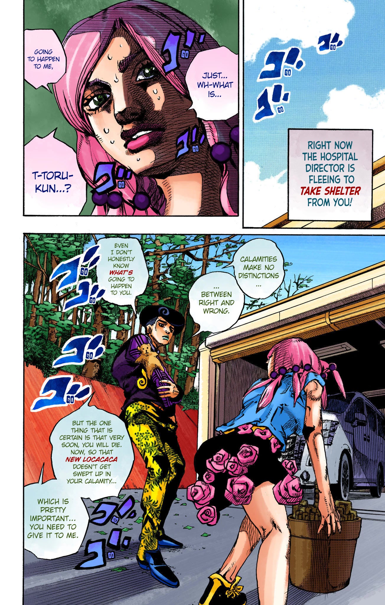 JoJo's Bizarre Adventure Part 8 - JoJolion (Official Colored) Chapter 104 page 23 - Chapter 104: The Wonder of You (The Miracle of Your Love), Part 21