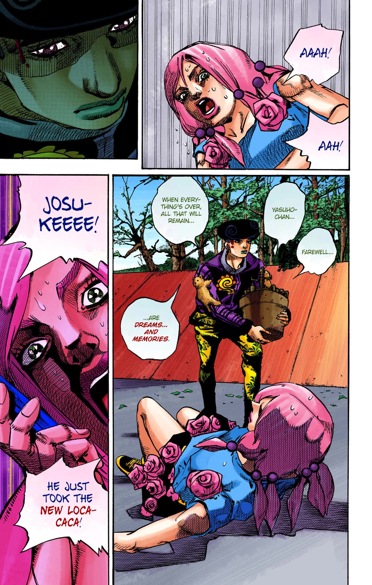 JoJo's Bizarre Adventure Part 8 - JoJolion (Official Colored) Chapter 104 page 30 - Chapter 104: The Wonder of You (The Miracle of Your Love), Part 21