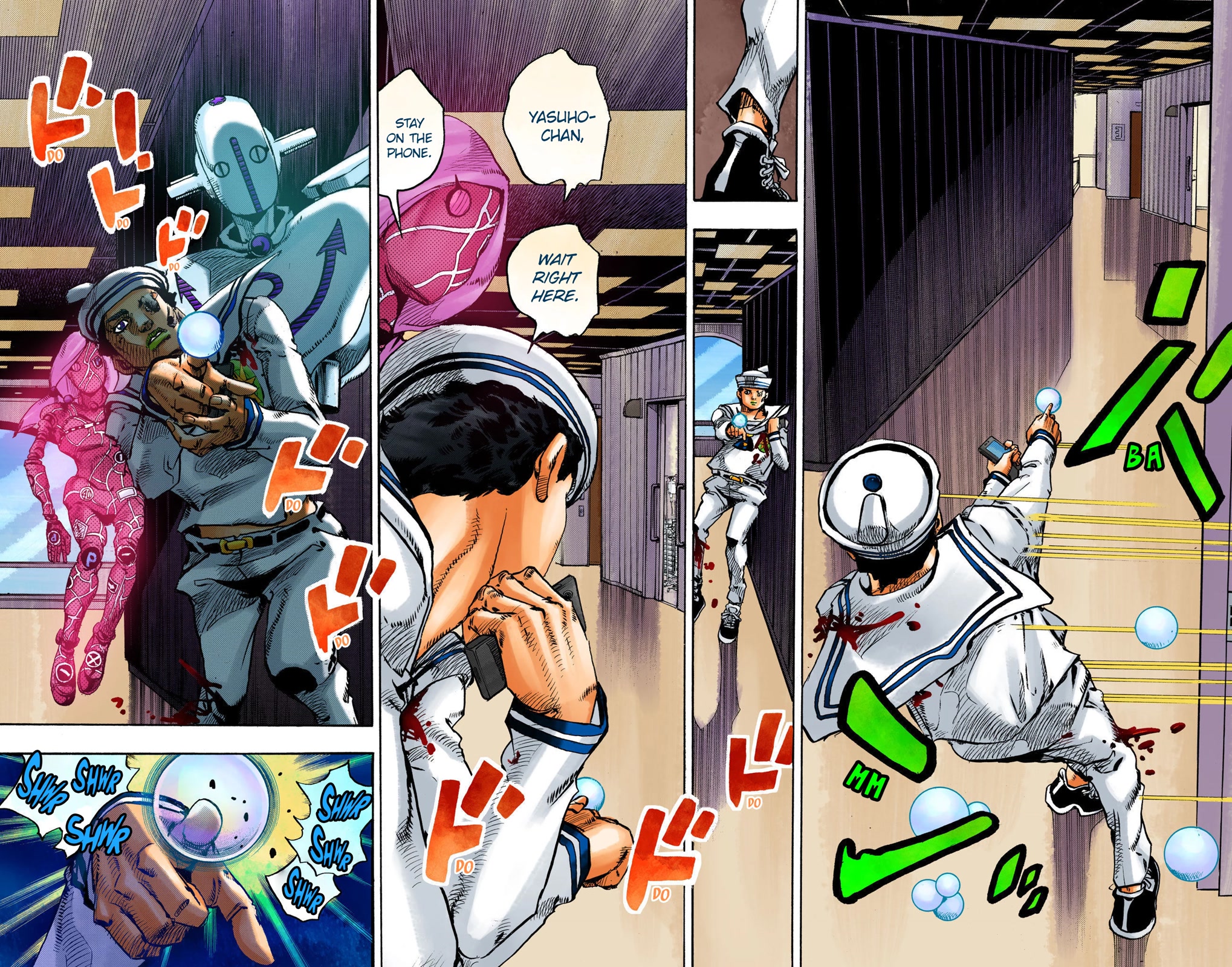 JoJo's Bizarre Adventure Part 8 - JoJolion (Official Colored) Chapter 104 page 32 - Chapter 104: The Wonder of You (The Miracle of Your Love), Part 21