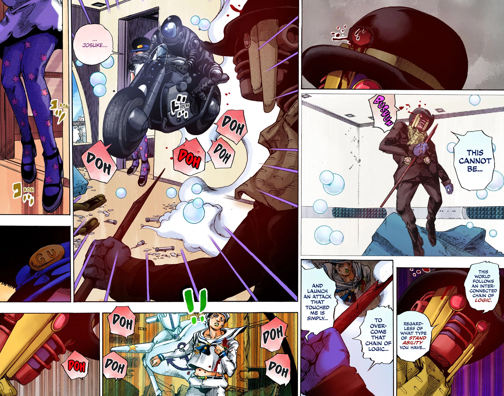 JoJo's Bizarre Adventure Part 8 - JoJolion (Official Colored) Chapter 104 page 6 - Chapter 104: The Wonder of You (The Miracle of Your Love), Part 21