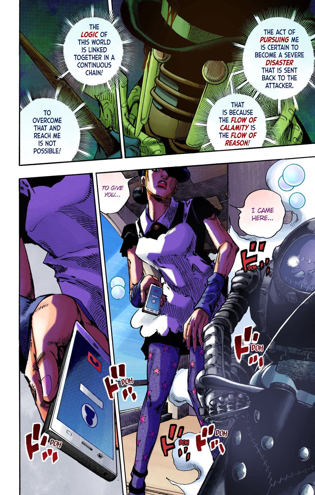 JoJo's Bizarre Adventure Part 8 - JoJolion (Official Colored) Chapter 104 page 7 - Chapter 104: The Wonder of You (The Miracle of Your Love), Part 21