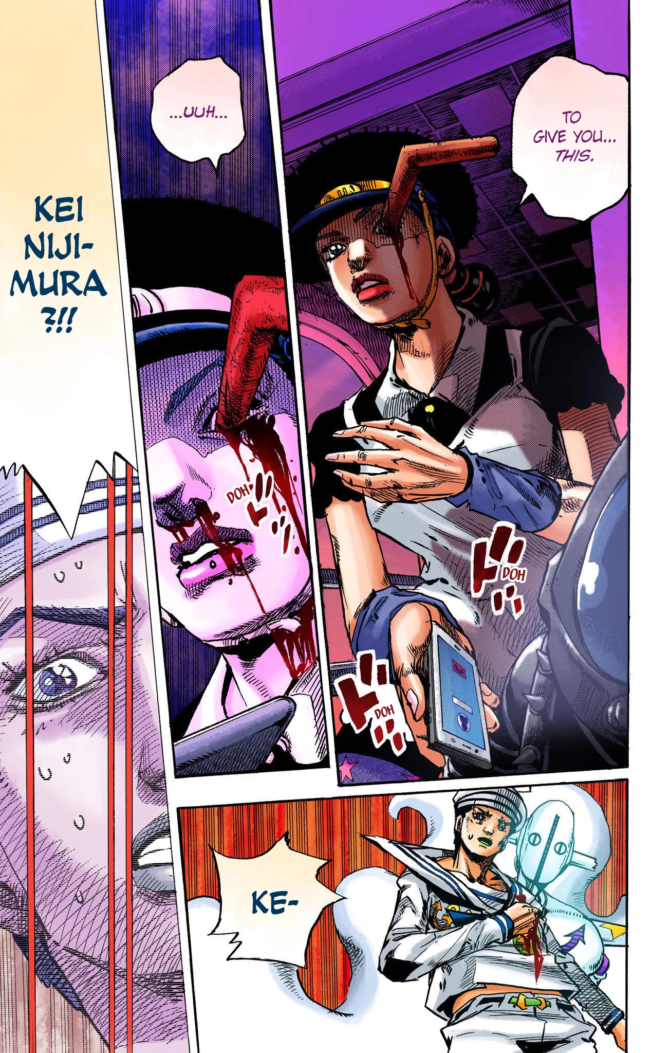 JoJo's Bizarre Adventure Part 8 - JoJolion (Official Colored) Chapter 104 page 8 - Chapter 104: The Wonder of You (The Miracle of Your Love), Part 21