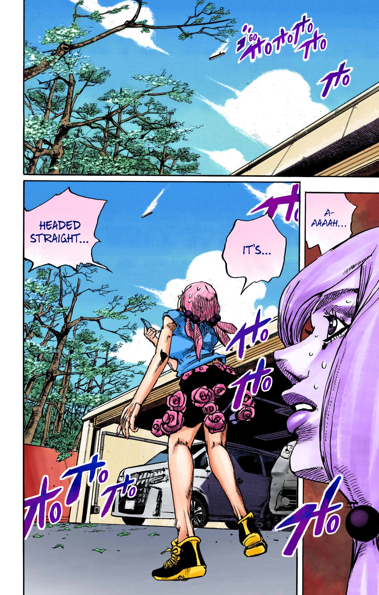 JoJo's Bizarre Adventure Part 8 - JoJolion (Official Colored) Chapter 105 page 18 - Chapter 105: Safety First