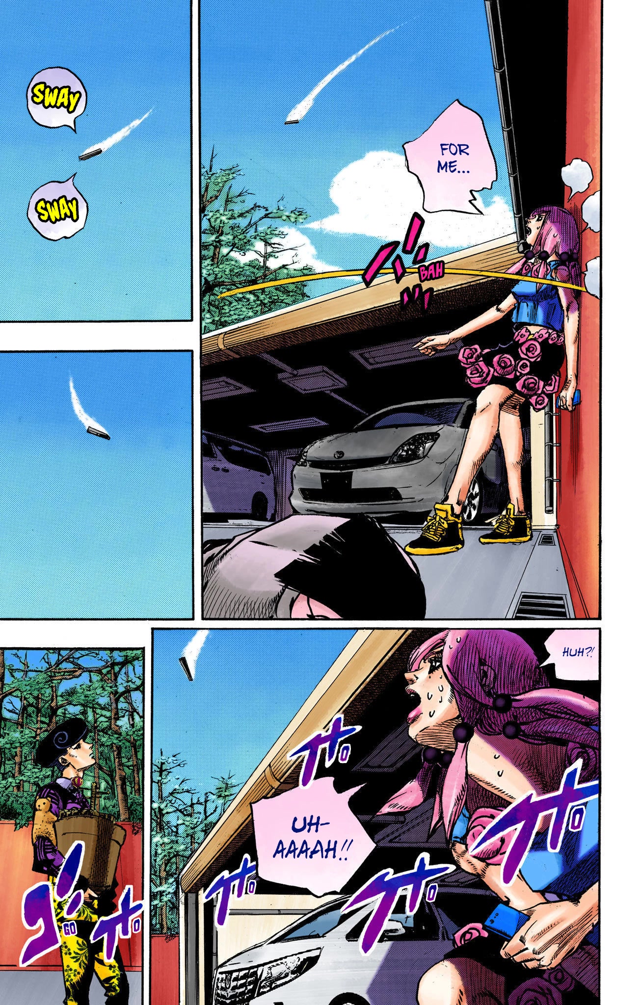 JoJo's Bizarre Adventure Part 8 - JoJolion (Official Colored) Chapter 105 page 19 - Chapter 105: Safety First