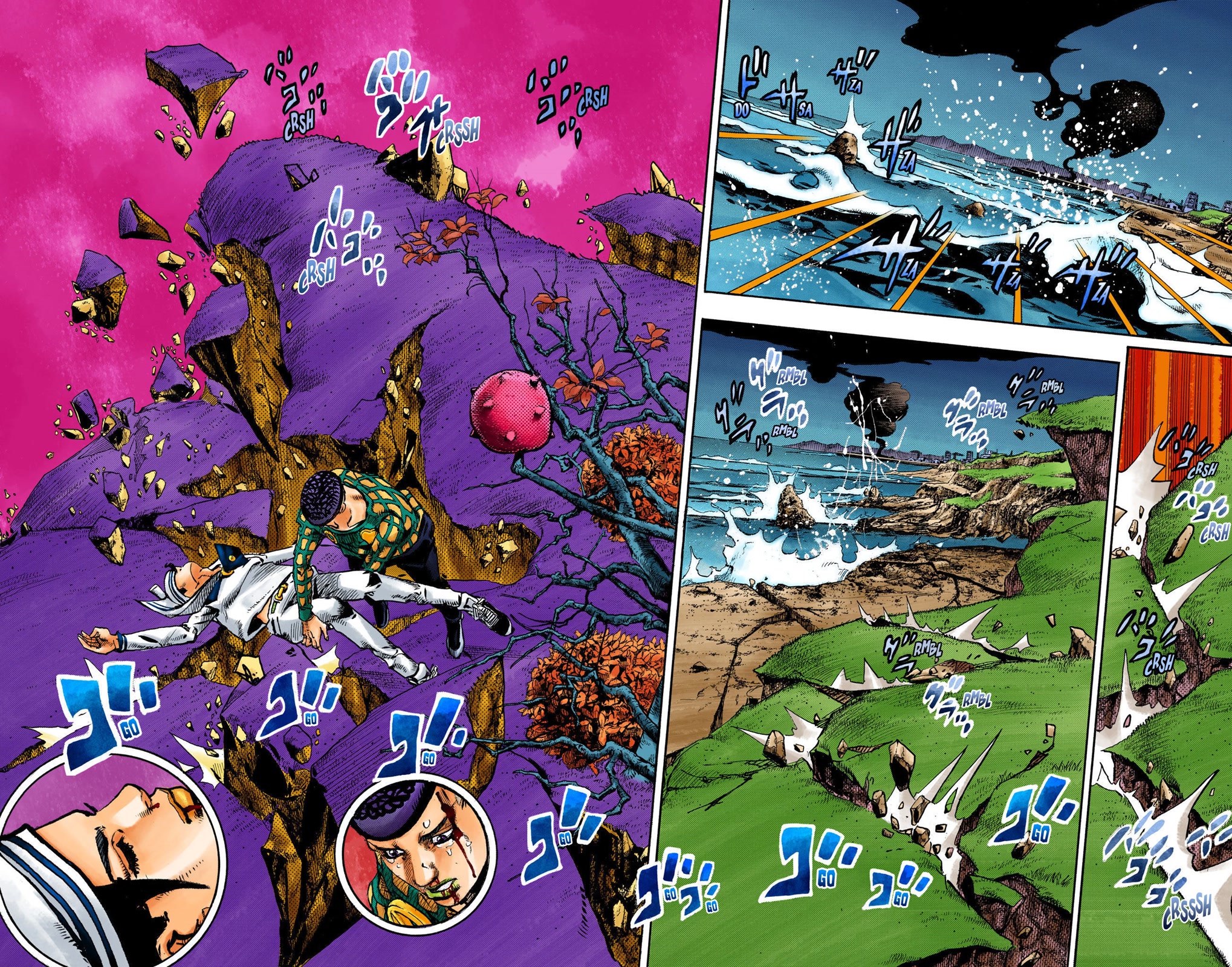 JoJo's Bizarre Adventure Part 8 - JoJolion (Official Colored) Chapter 105 page 2 - Chapter 105: Safety First