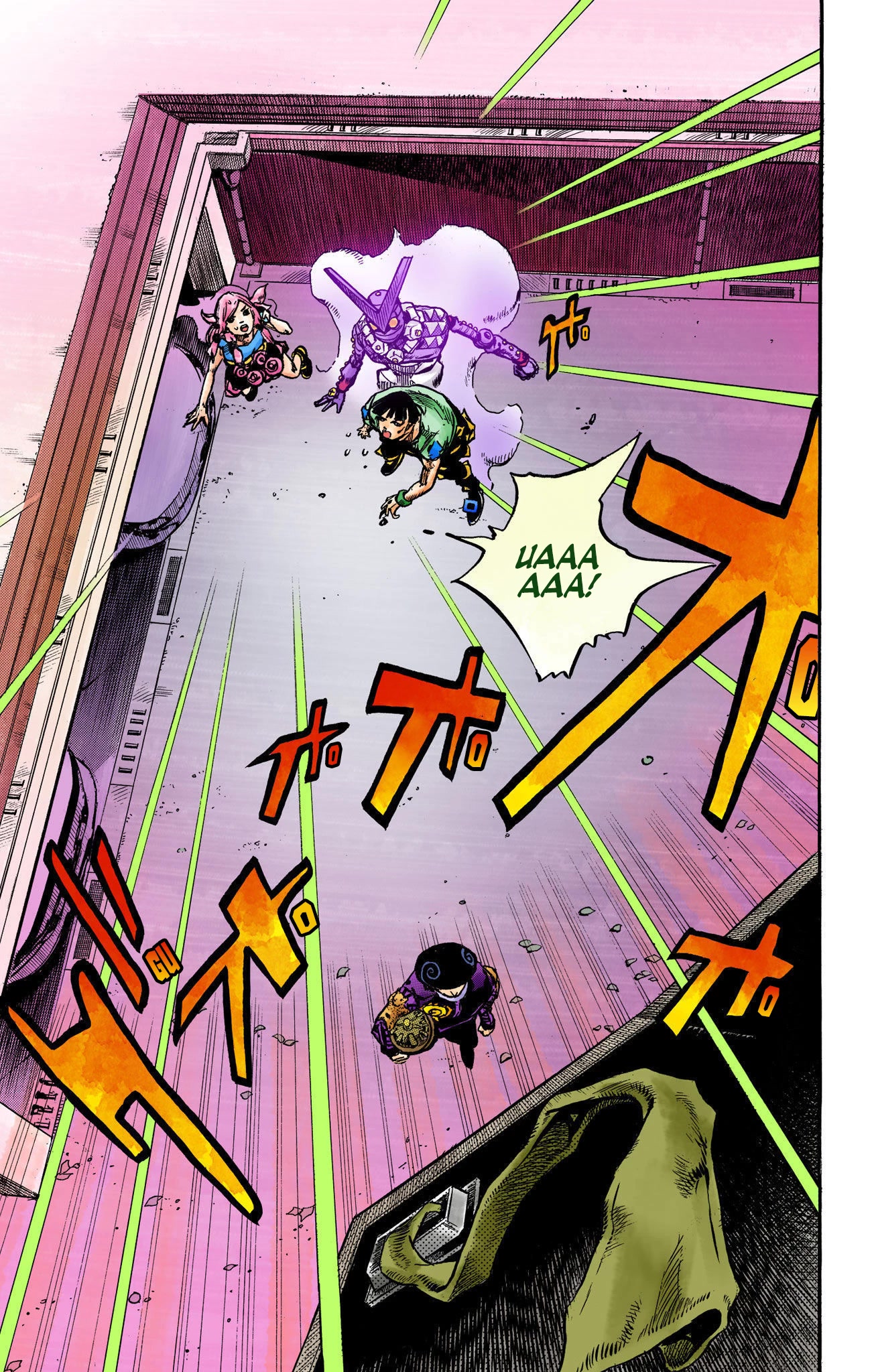 JoJo's Bizarre Adventure Part 8 - JoJolion (Official Colored) Chapter 105 page 21 - Chapter 105: Safety First