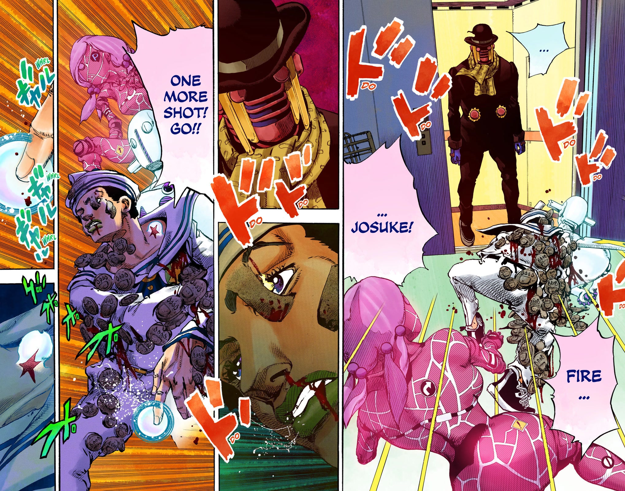 JoJo's Bizarre Adventure Part 8 - JoJolion (Official Colored) Chapter 105 page 24 - Chapter 105: Safety First