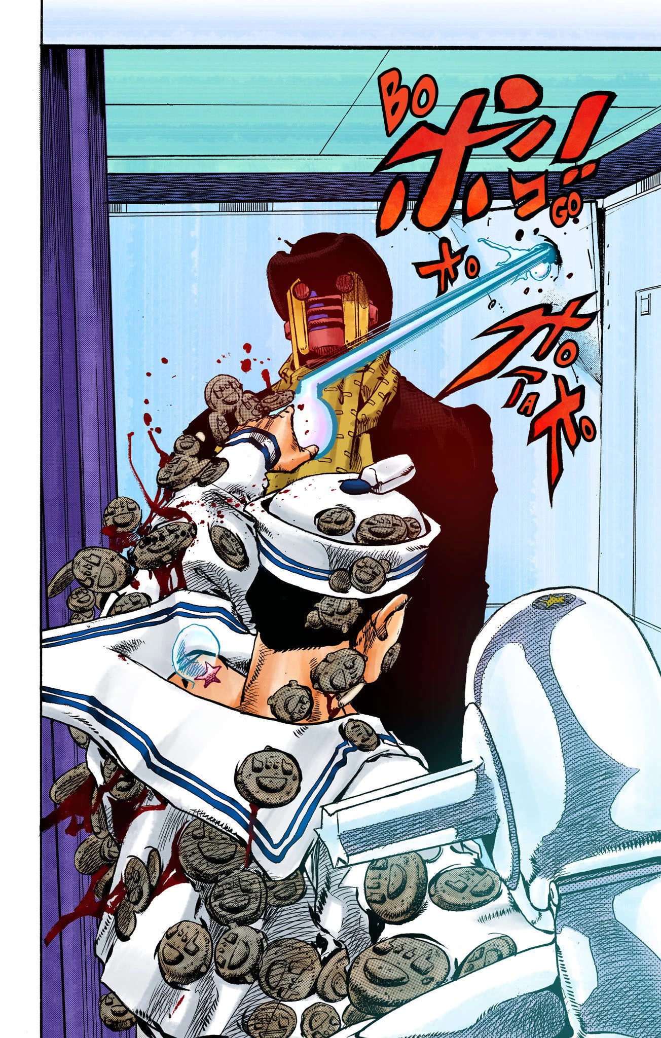JoJo's Bizarre Adventure Part 8 - JoJolion (Official Colored) Chapter 105 page 29 - Chapter 105: Safety First