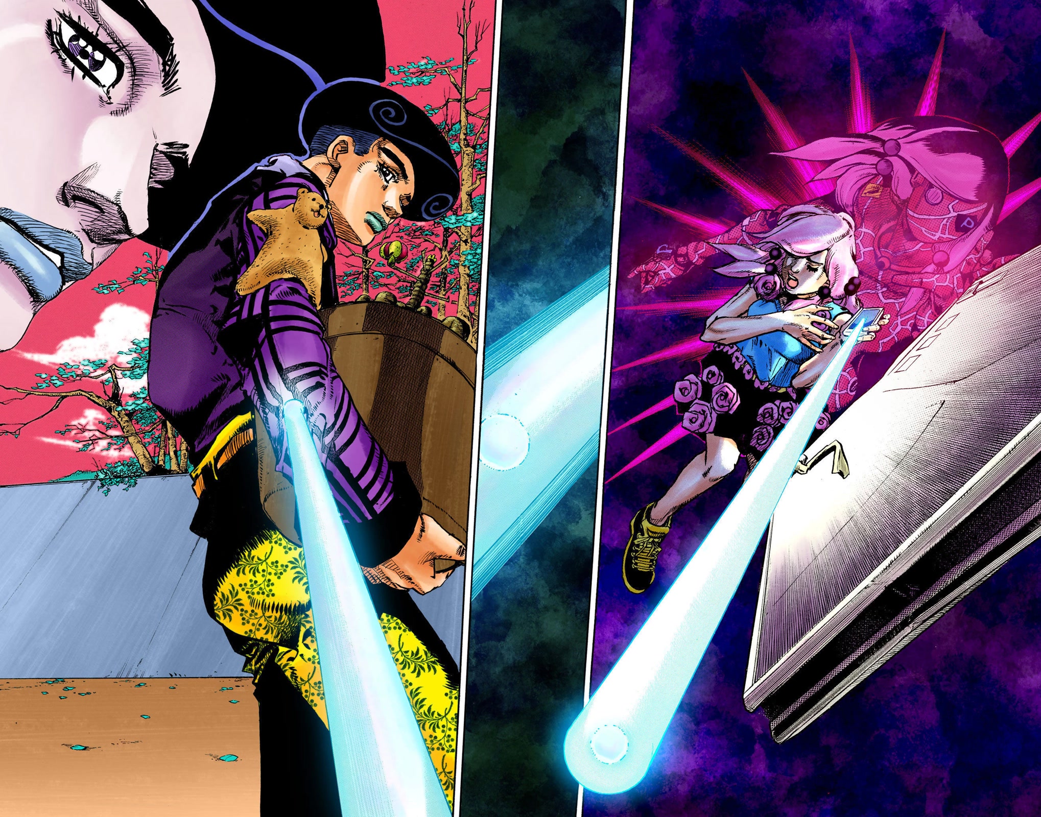 JoJo's Bizarre Adventure Part 8 - JoJolion (Official Colored) Chapter 105 page 33 - Chapter 105: Safety First