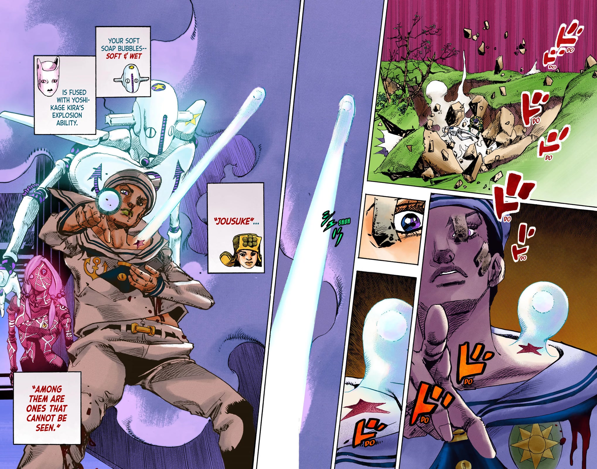 JoJo's Bizarre Adventure Part 8 - JoJolion (Official Colored) Chapter 105 page 5 - Chapter 105: Safety First
