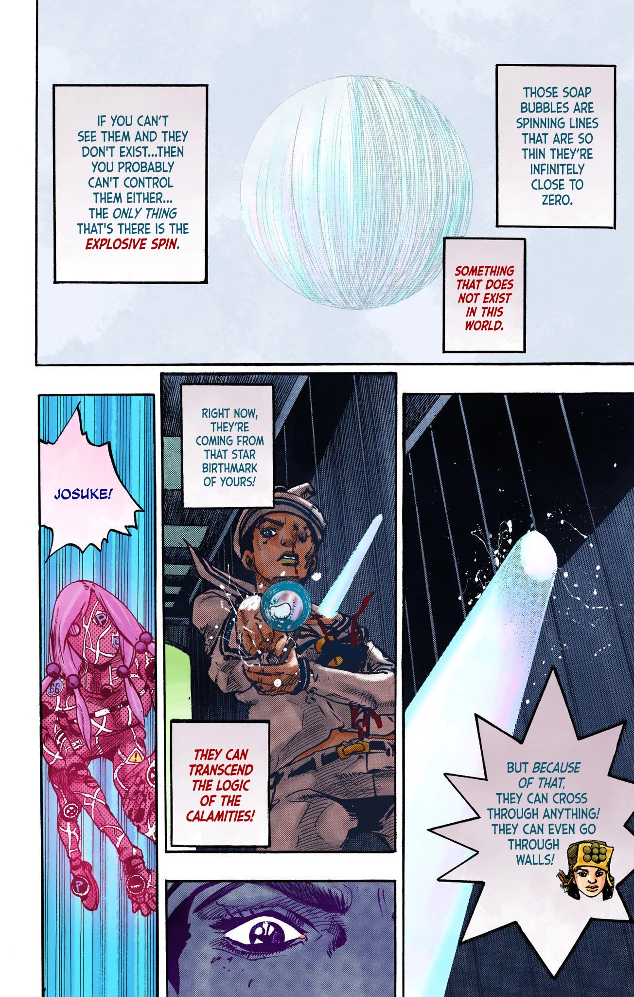 JoJo's Bizarre Adventure Part 8 - JoJolion (Official Colored) Chapter 105 page 6 - Chapter 105: Safety First