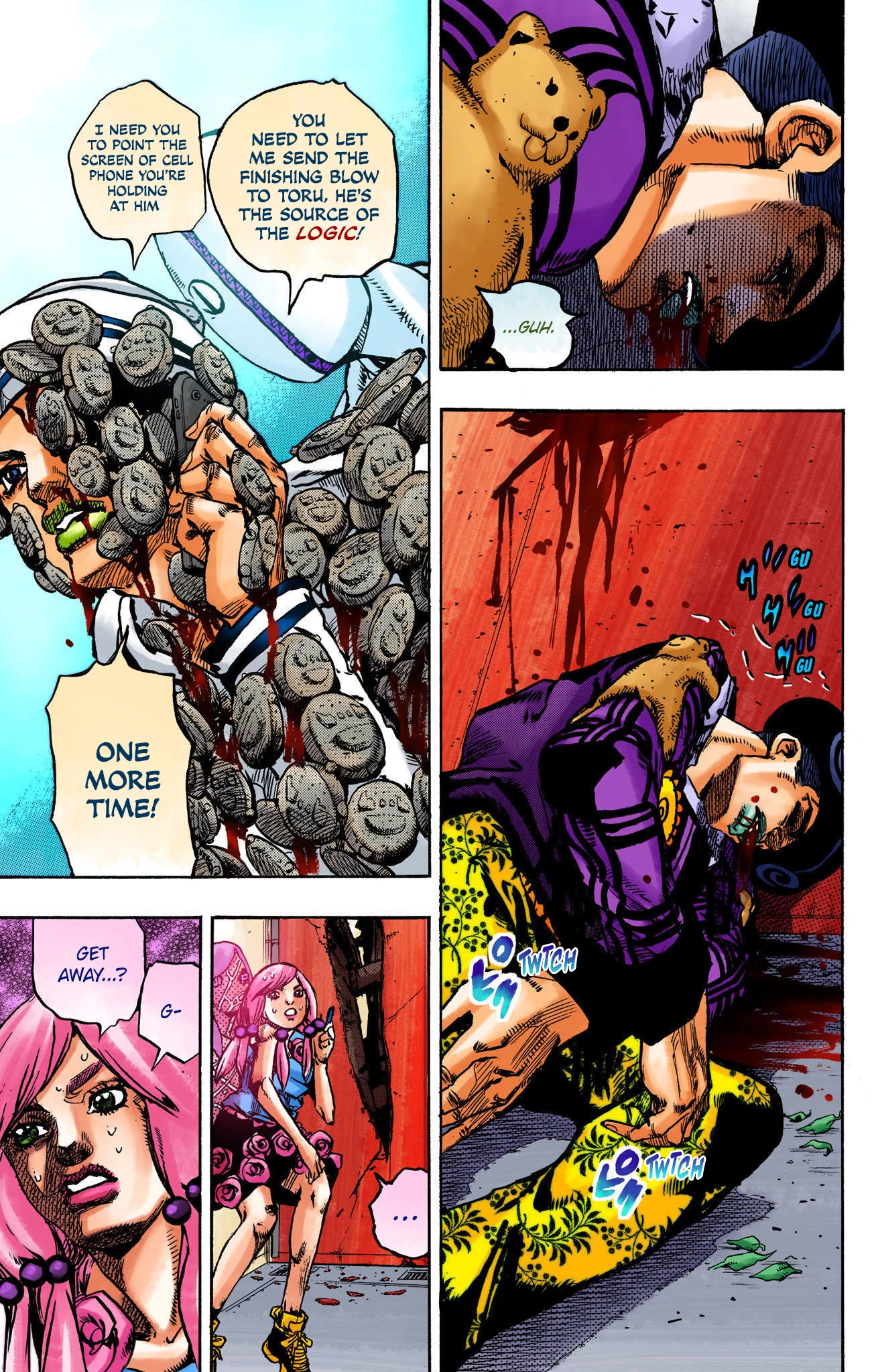 JoJo's Bizarre Adventure Part 8 - JoJolion (Official Colored) Chapter 106 page 17 - Chapter 106: Go Beyond