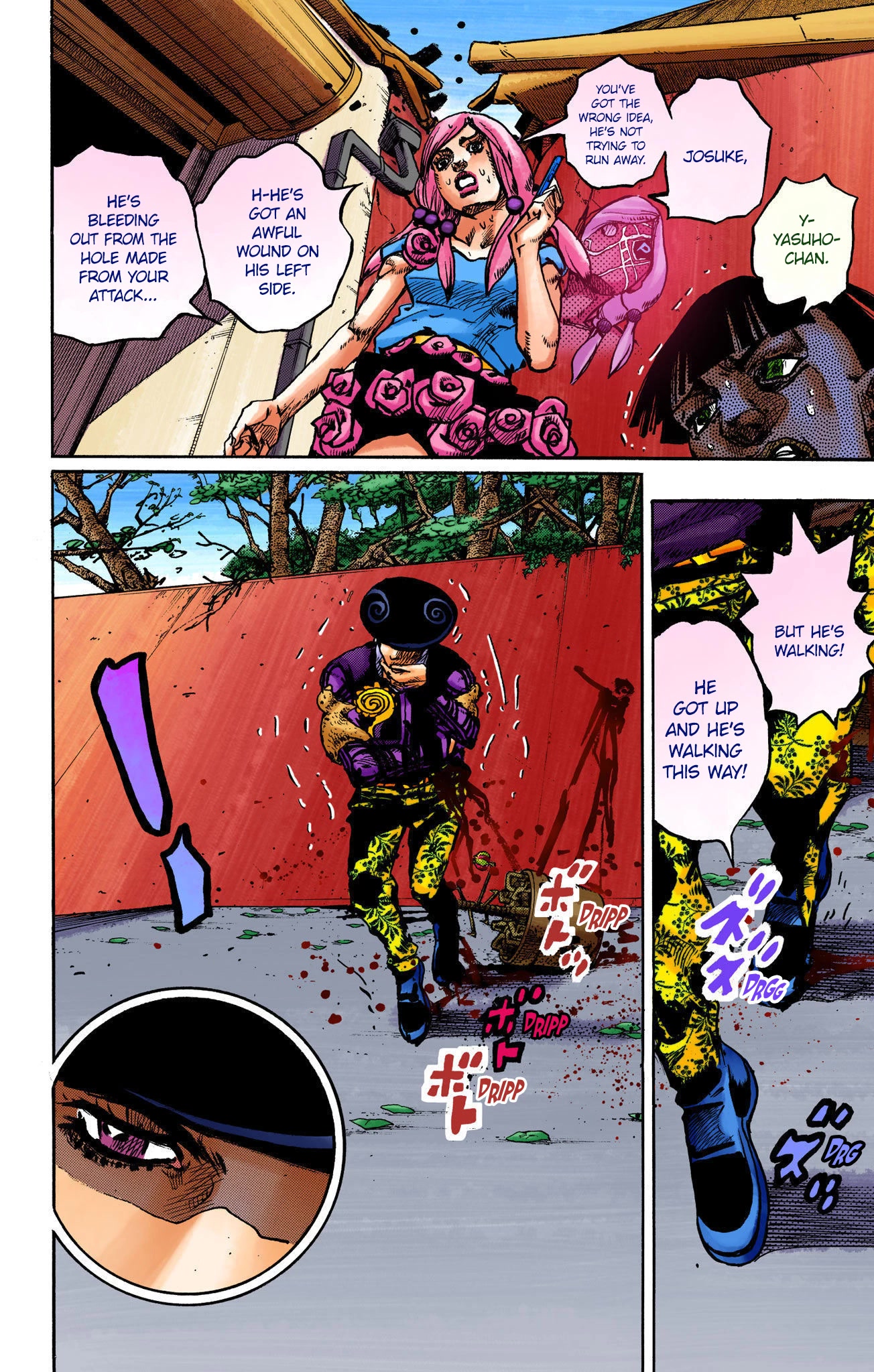 JoJo's Bizarre Adventure Part 8 - JoJolion (Official Colored) Chapter 106 page 18 - Chapter 106: Go Beyond