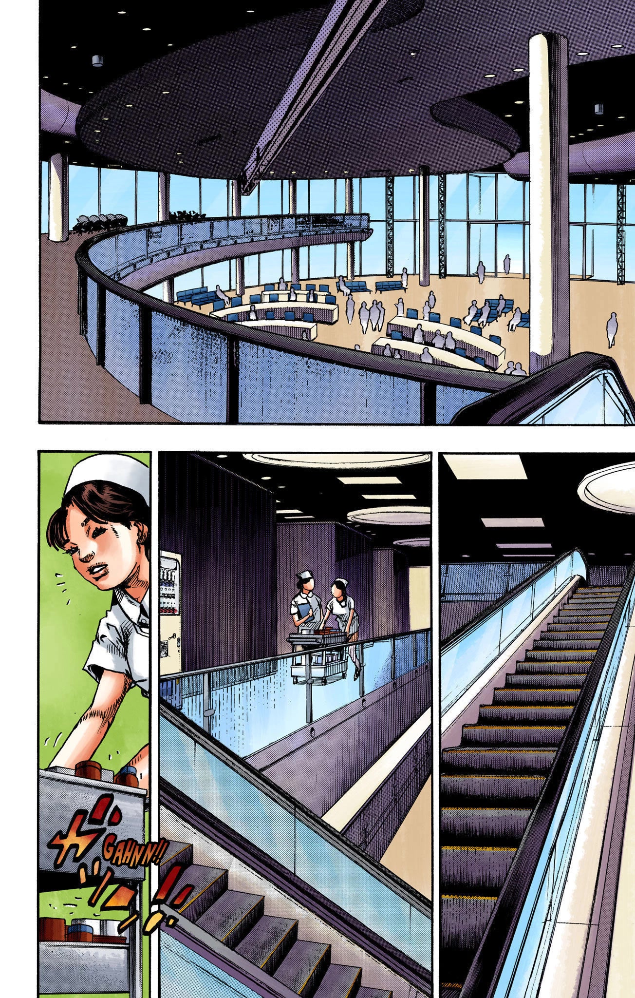 JoJo's Bizarre Adventure Part 8 - JoJolion (Official Colored) Chapter 106 page 2 - Chapter 106: Go Beyond