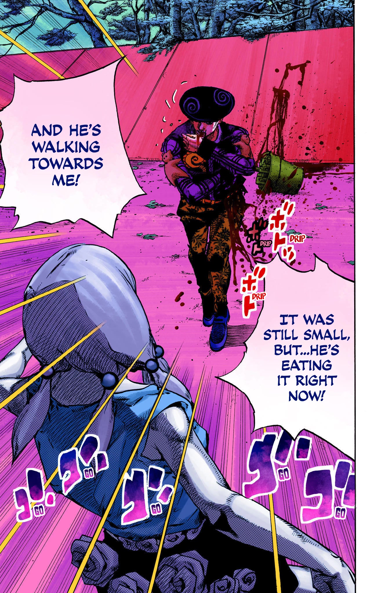 JoJo's Bizarre Adventure Part 8 - JoJolion (Official Colored) Chapter 106 page 21 - Chapter 106: Go Beyond