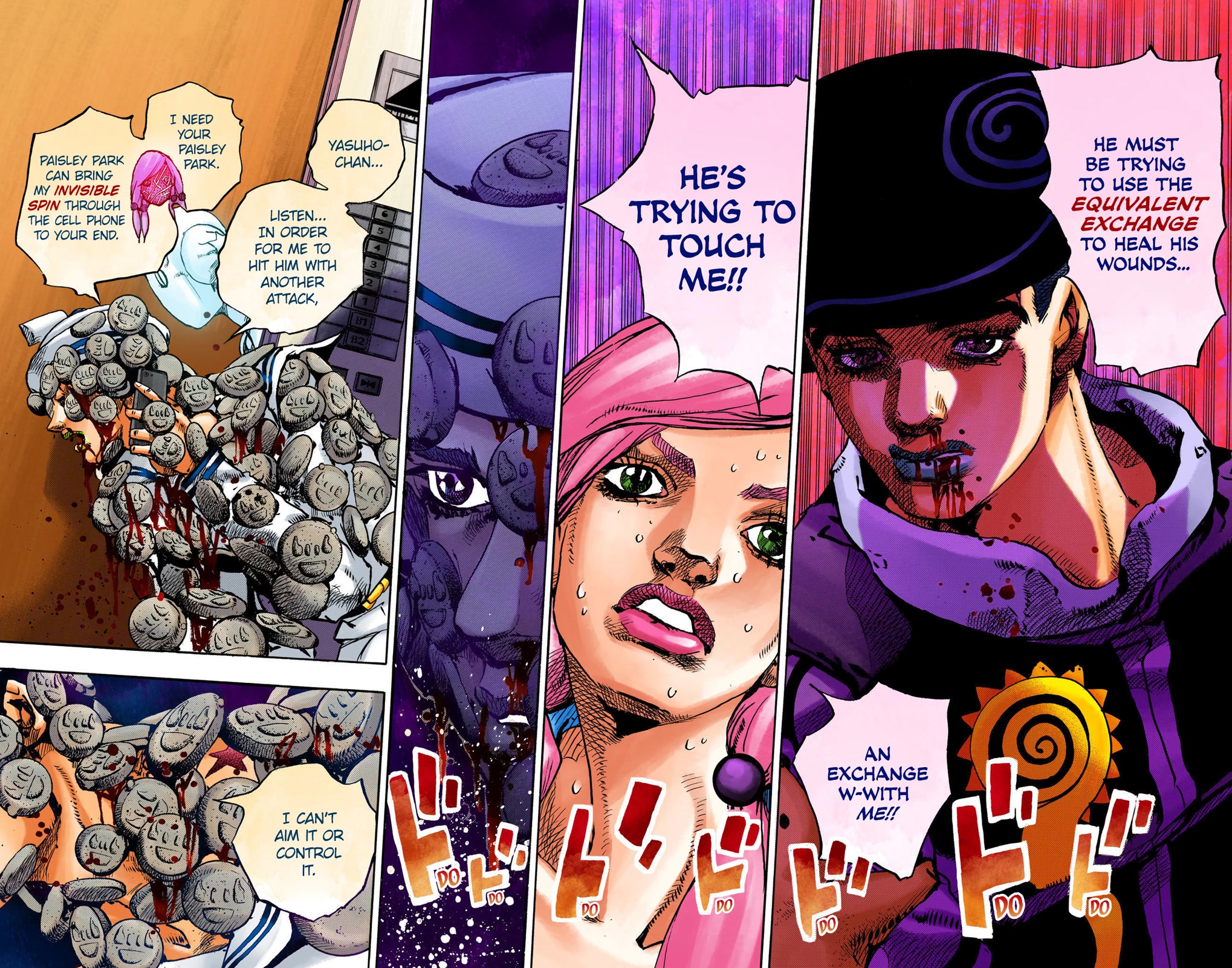 JoJo's Bizarre Adventure Part 8 - JoJolion (Official Colored) Chapter 106 page 22 - Chapter 106: Go Beyond