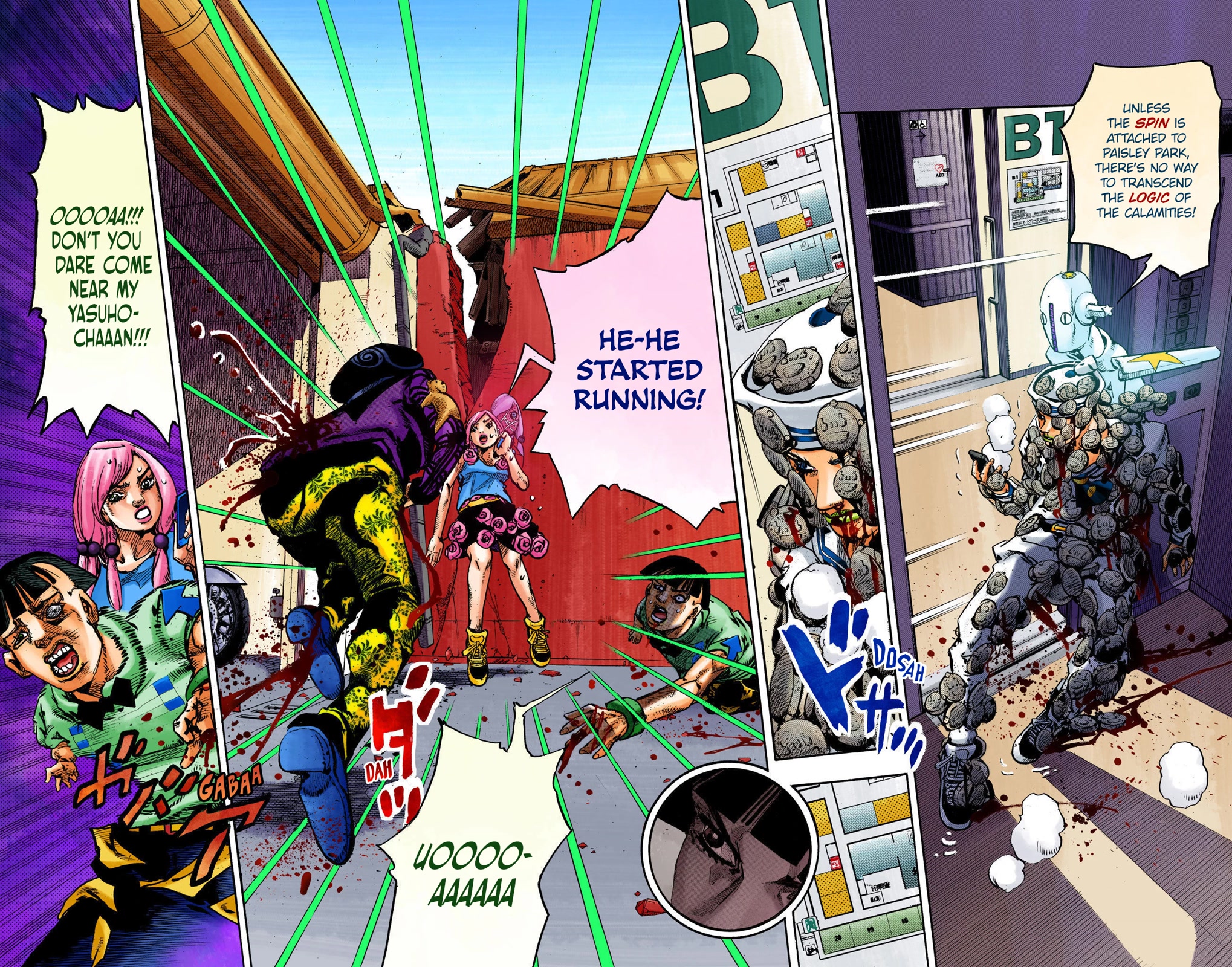 JoJo's Bizarre Adventure Part 8 - JoJolion (Official Colored) Chapter 106 page 23 - Chapter 106: Go Beyond