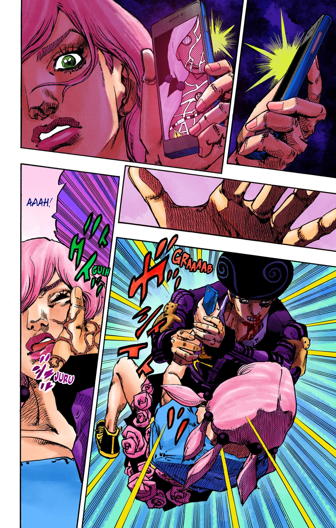 JoJo's Bizarre Adventure Part 8 - JoJolion (Official Colored) Chapter 106 page 28 - Chapter 106: Go Beyond