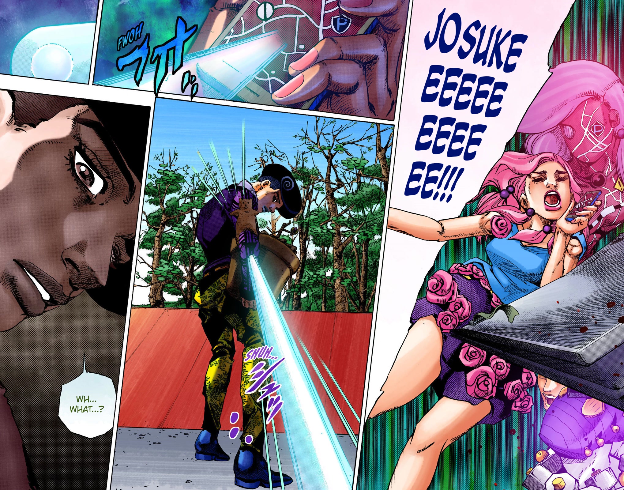 JoJo's Bizarre Adventure Part 8 - JoJolion (Official Colored) Chapter 106 page 5 - Chapter 106: Go Beyond