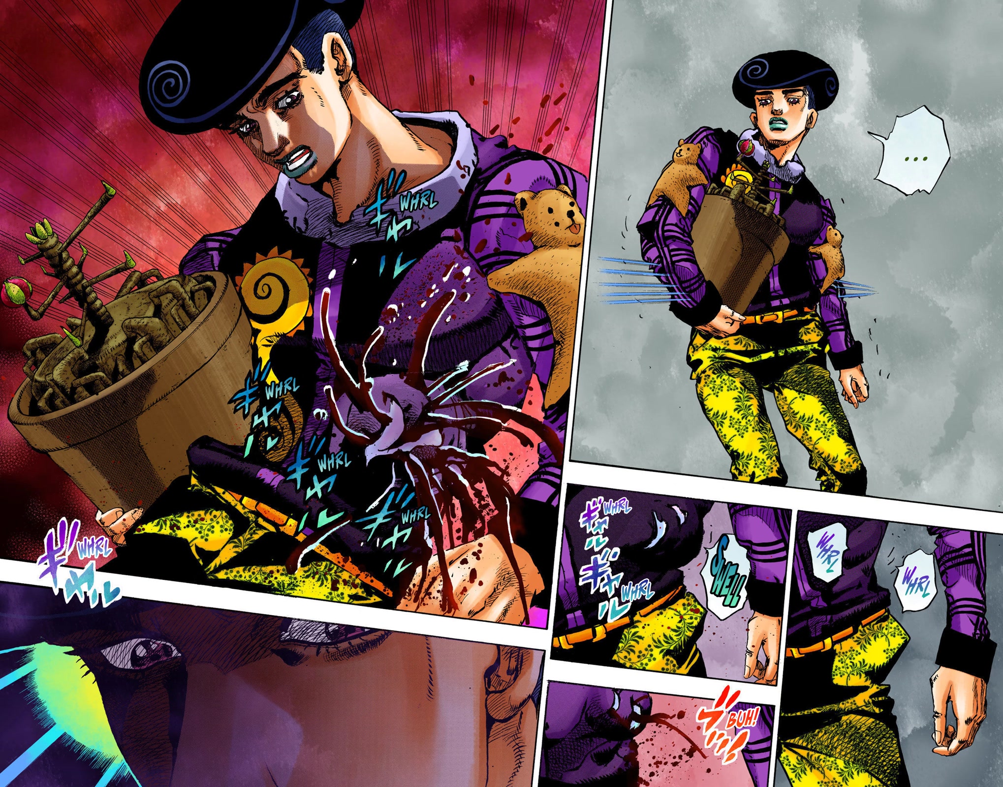 JoJo's Bizarre Adventure Part 8 - JoJolion (Official Colored) Chapter 106 page 6 - Chapter 106: Go Beyond
