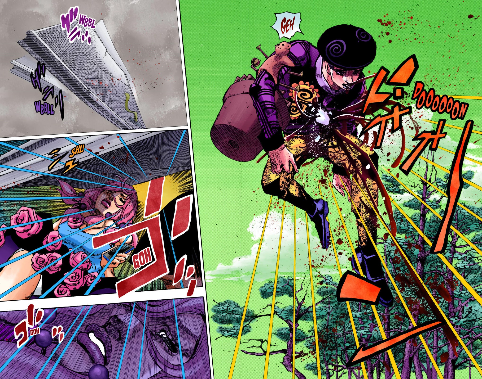 JoJo's Bizarre Adventure Part 8 - JoJolion (Official Colored) Chapter 106 page 7 - Chapter 106: Go Beyond