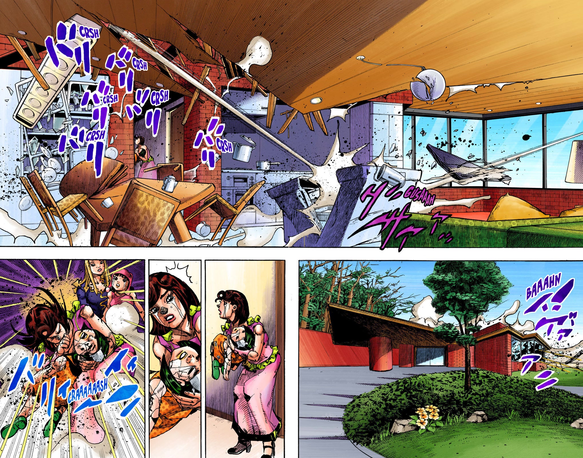 JoJo's Bizarre Adventure Part 8 - JoJolion (Official Colored) Chapter 106 page 9 - Chapter 106: Go Beyond