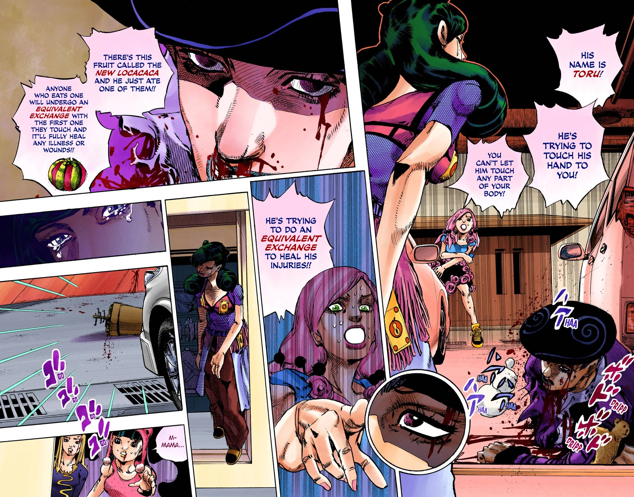 JoJo's Bizarre Adventure Part 8 - JoJolion (Official Colored) Chapter 107 page 13 - Chapter 107: When All Curses Are Broken