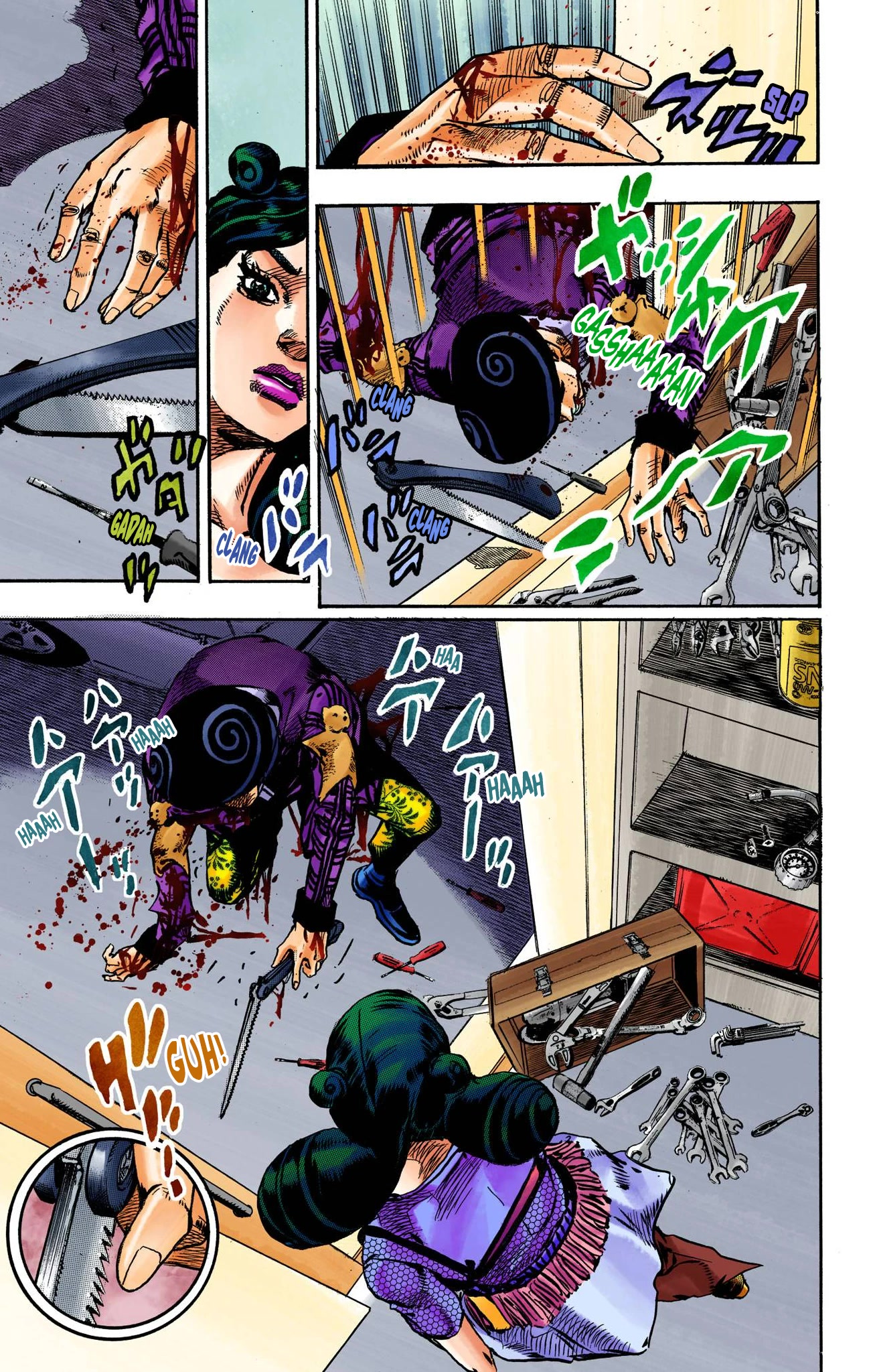 JoJo's Bizarre Adventure Part 8 - JoJolion (Official Colored) Chapter 107 page 15 - Chapter 107: When All Curses Are Broken