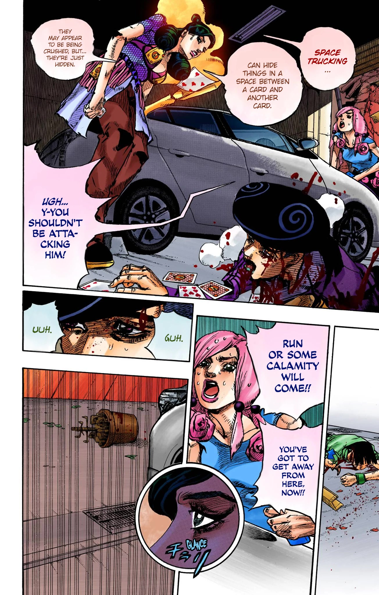 JoJo's Bizarre Adventure Part 8 - JoJolion (Official Colored) Chapter 107 page 25 - Chapter 107: When All Curses Are Broken
