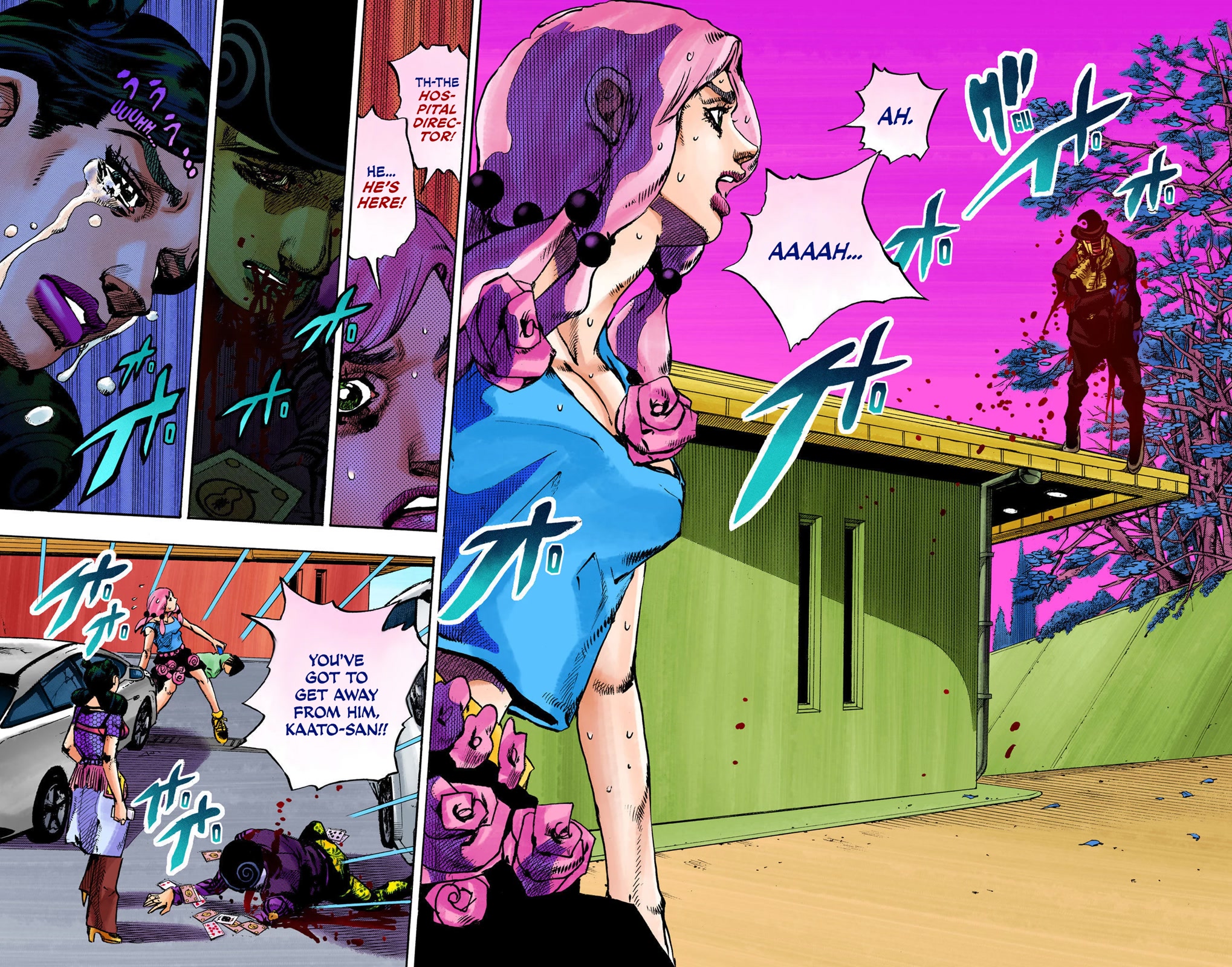 JoJo's Bizarre Adventure Part 8 - JoJolion (Official Colored) Chapter 107 page 27 - Chapter 107: When All Curses Are Broken