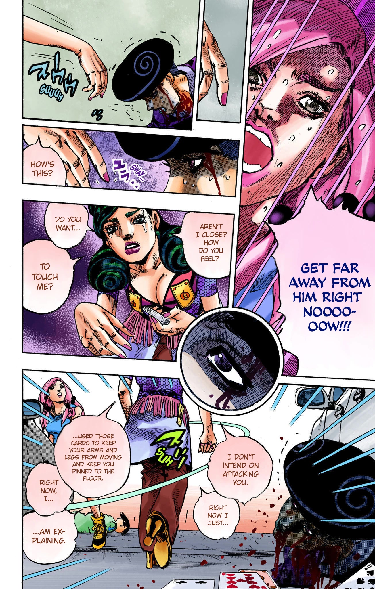 JoJo's Bizarre Adventure Part 8 - JoJolion (Official Colored) Chapter 107 page 28 - Chapter 107: When All Curses Are Broken
