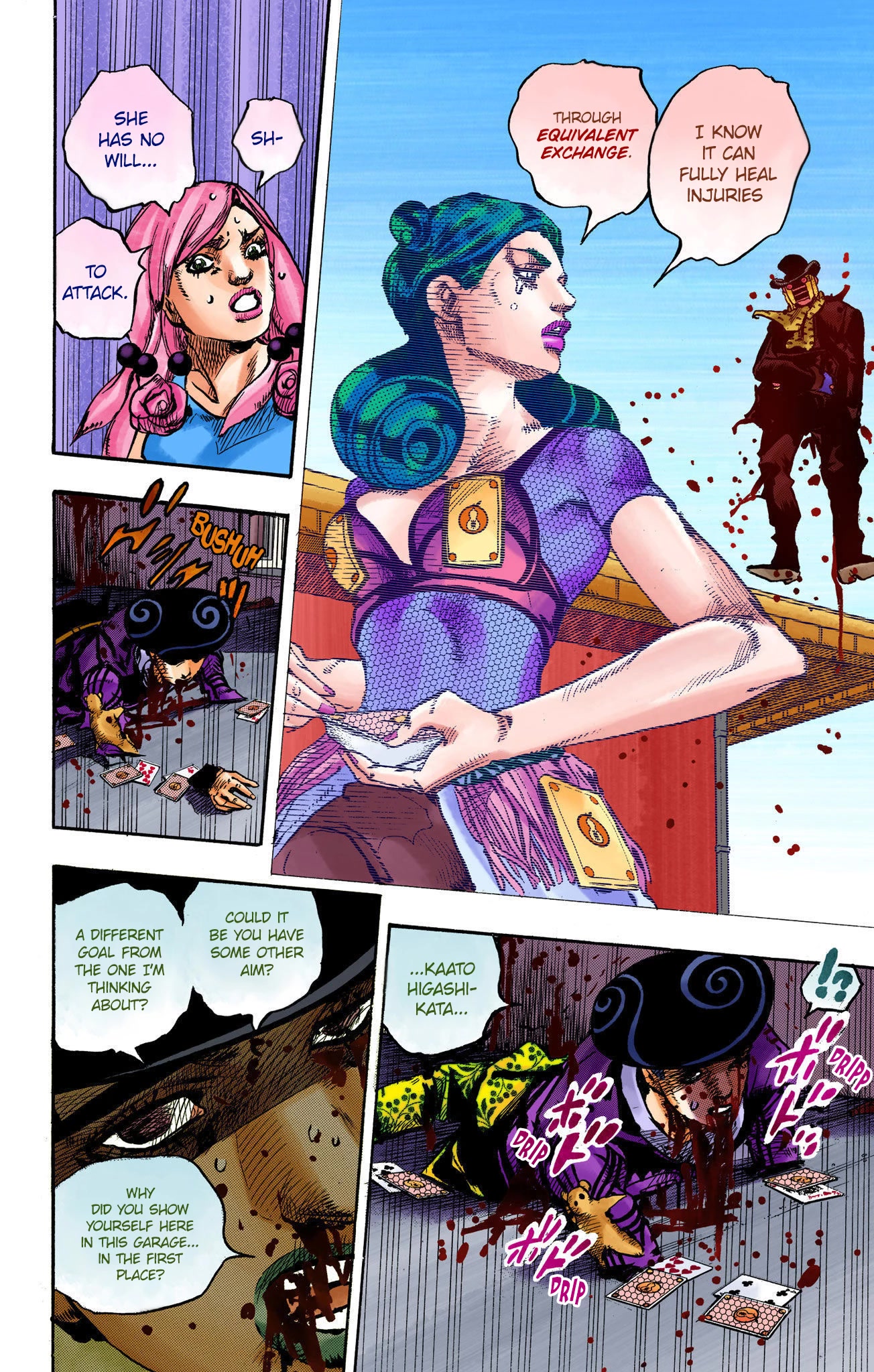 JoJo's Bizarre Adventure Part 8 - JoJolion (Official Colored) Chapter 107 page 30 - Chapter 107: When All Curses Are Broken