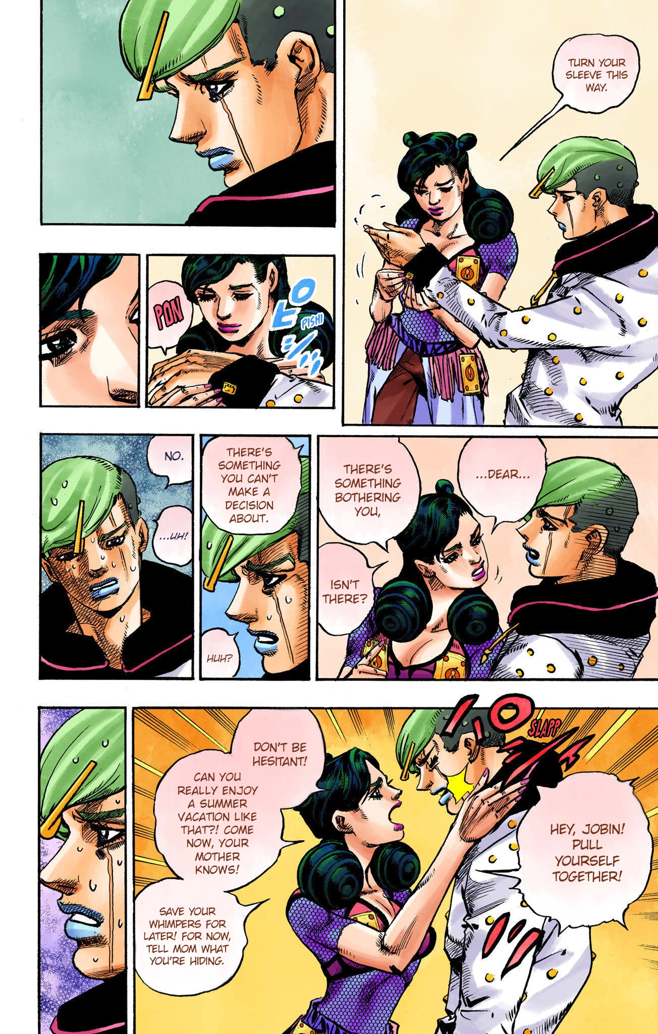JoJo's Bizarre Adventure Part 8 - JoJolion (Official Colored) Chapter 107 page 34 - Chapter 107: When All Curses Are Broken