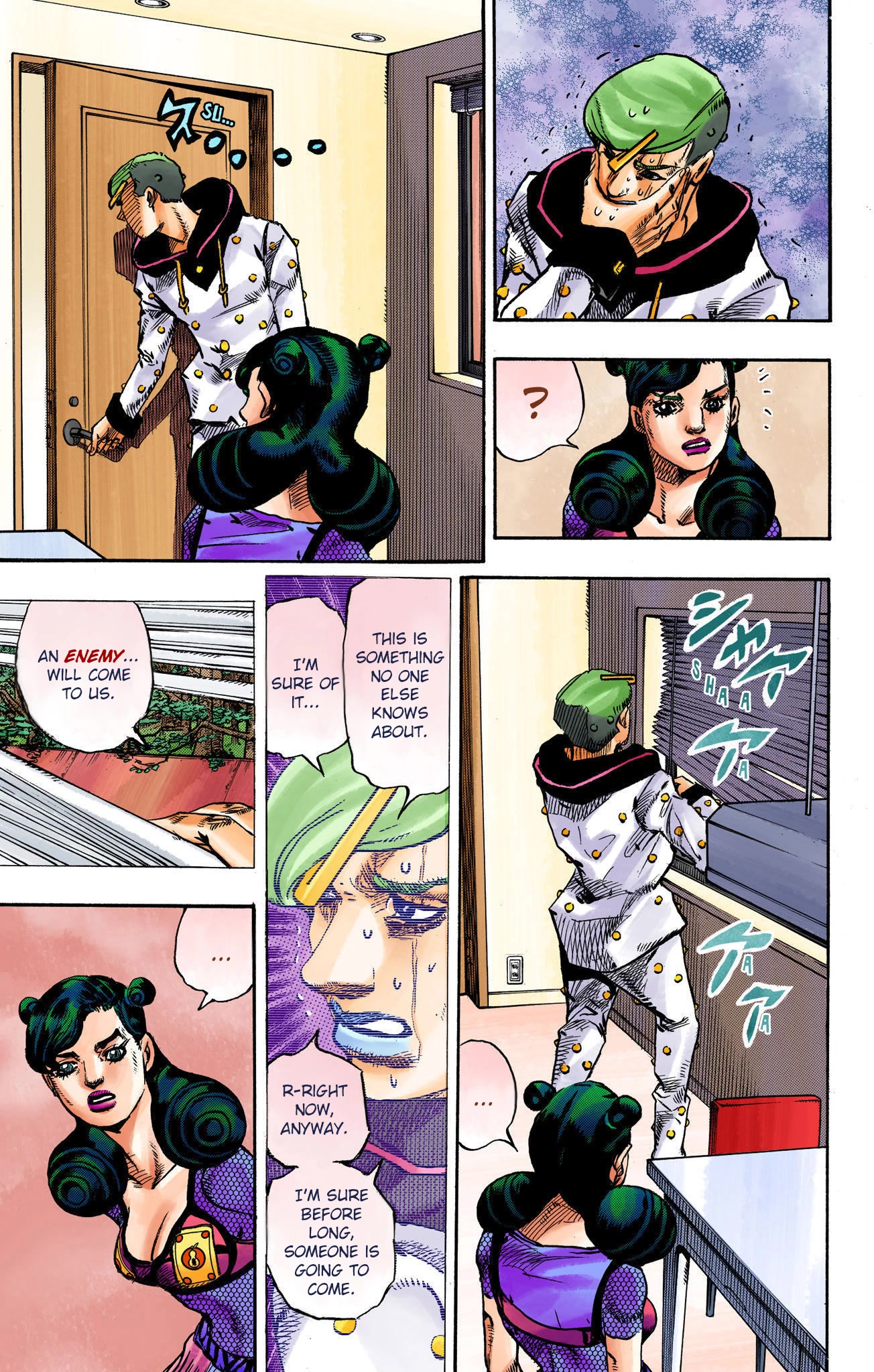 JoJo's Bizarre Adventure Part 8 - JoJolion (Official Colored) Chapter 107 page 35 - Chapter 107: When All Curses Are Broken