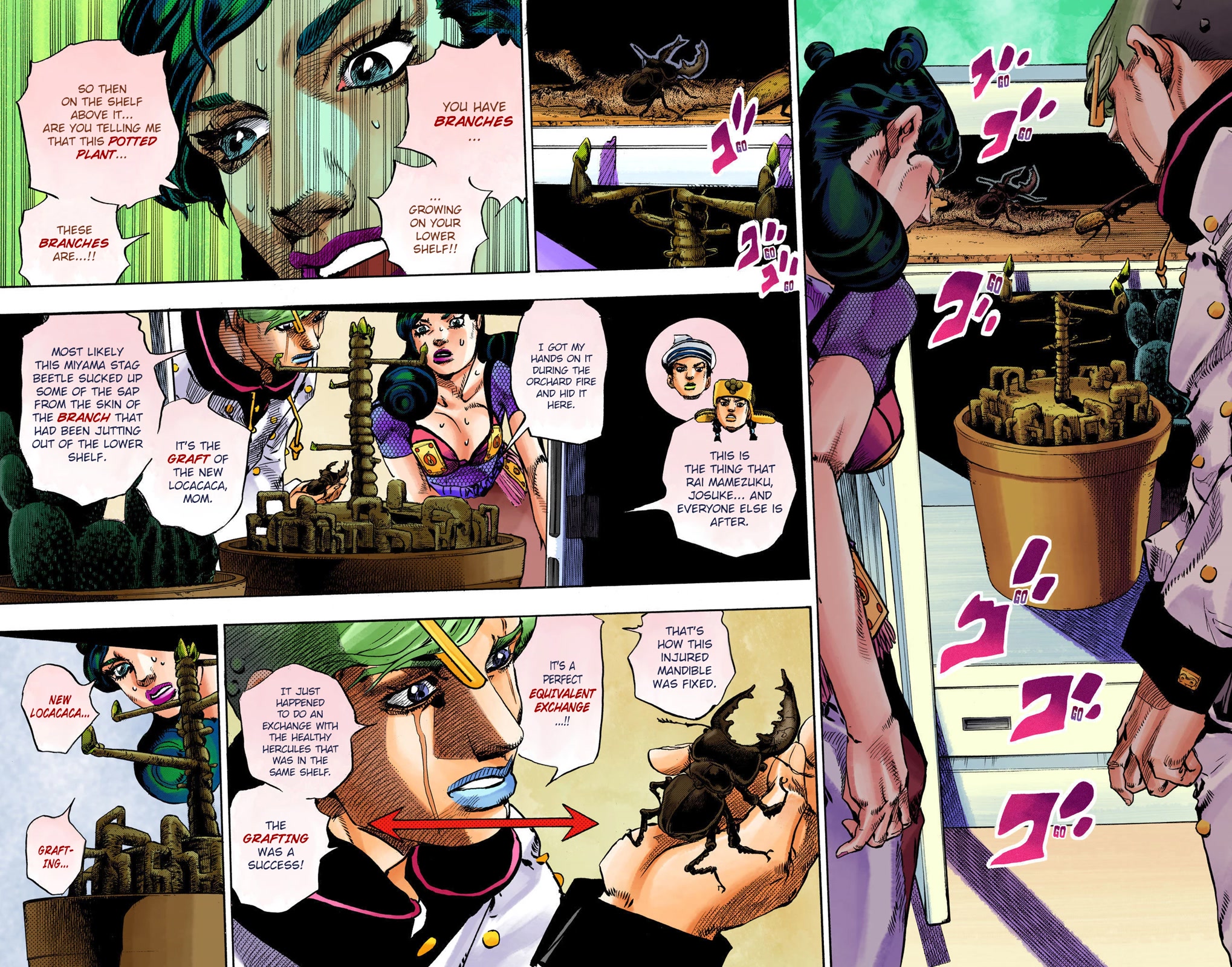 JoJo's Bizarre Adventure Part 8 - JoJolion (Official Colored) Chapter 107 page 38 - Chapter 107: When All Curses Are Broken