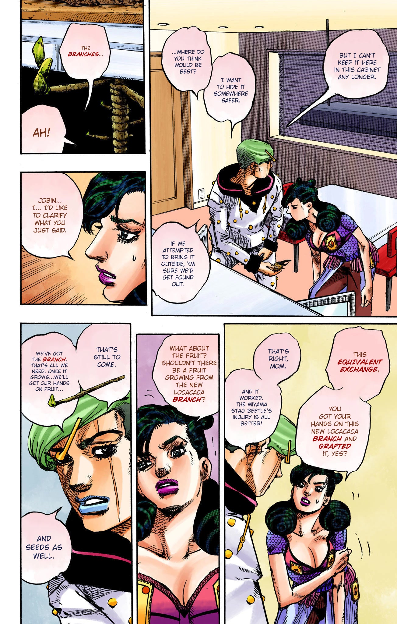 JoJo's Bizarre Adventure Part 8 - JoJolion (Official Colored) Chapter 107 page 39 - Chapter 107: When All Curses Are Broken
