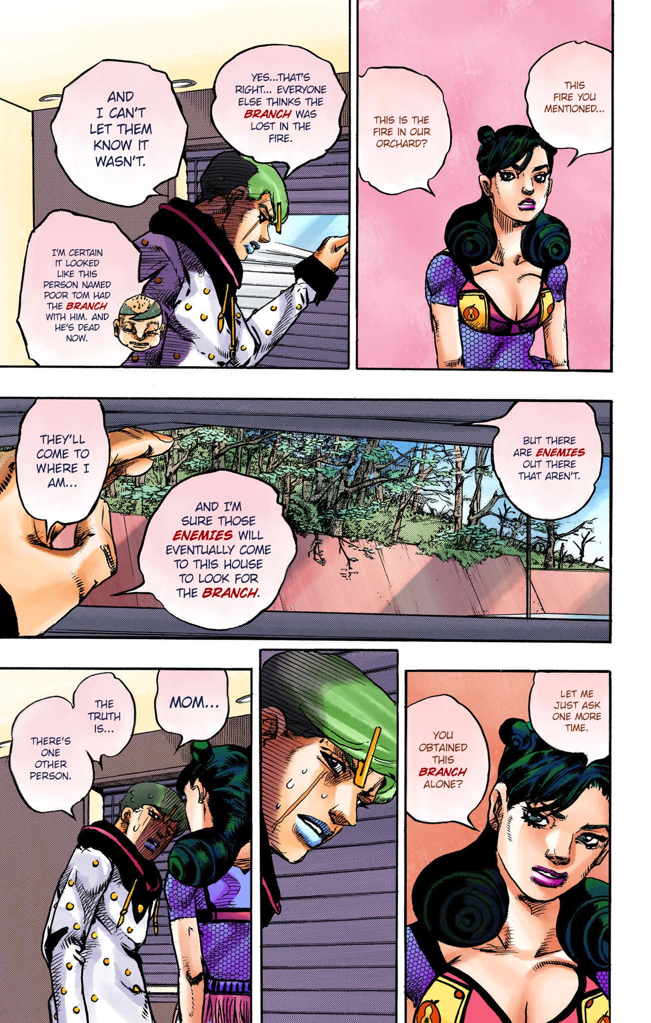 JoJo's Bizarre Adventure Part 8 - JoJolion (Official Colored) Chapter 107 page 40 - Chapter 107: When All Curses Are Broken