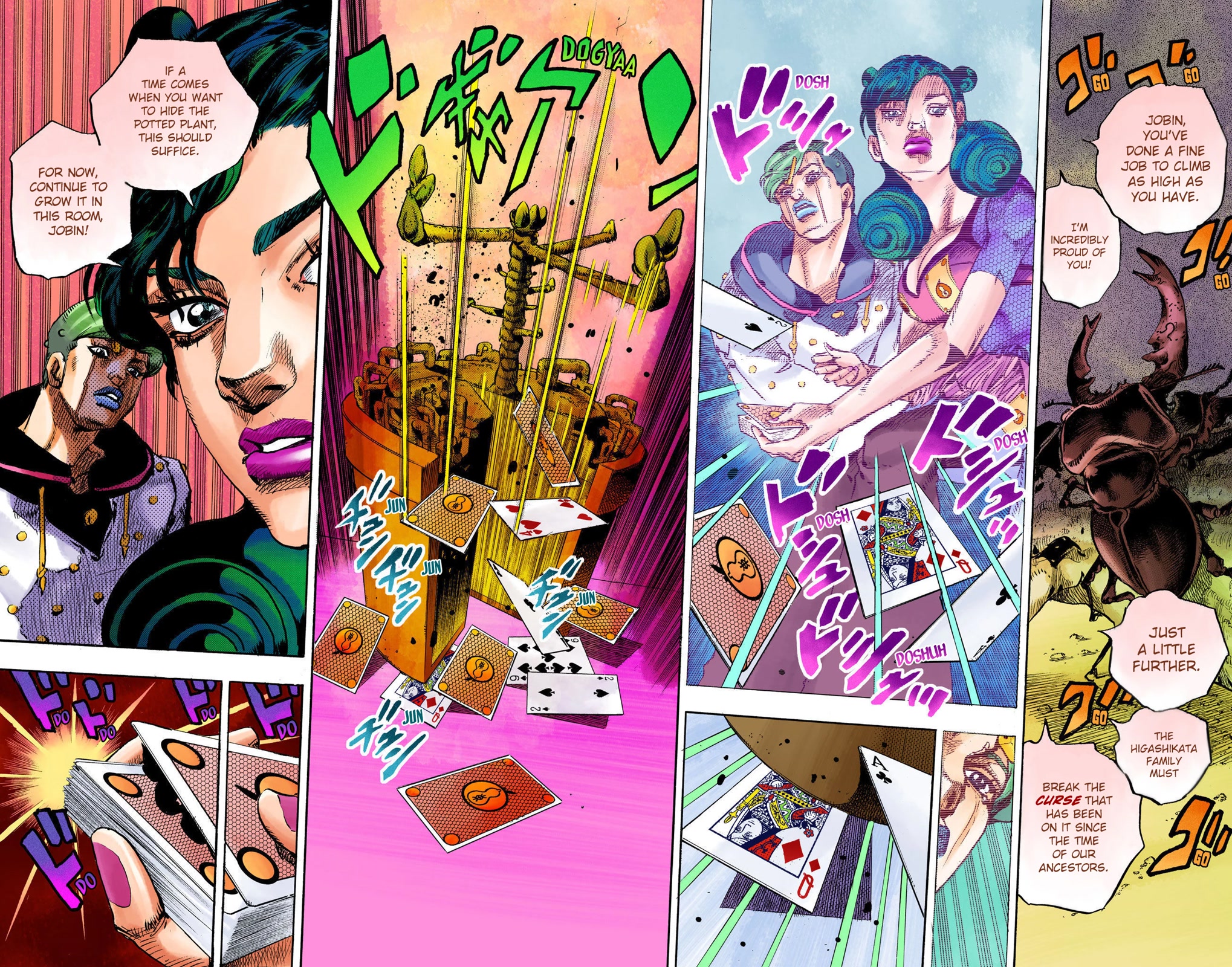 JoJo's Bizarre Adventure Part 8 - JoJolion (Official Colored) Chapter 107 page 43 - Chapter 107: When All Curses Are Broken