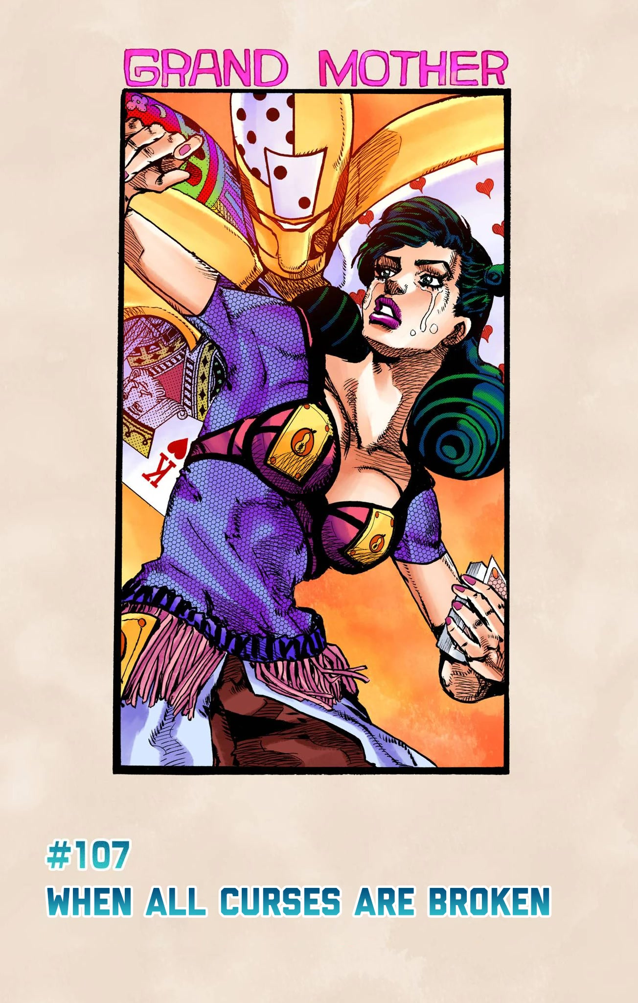 JoJo's Bizarre Adventure Part 8 - JoJolion (Official Colored) Chapter 107 page 6 - Chapter 107: When All Curses Are Broken