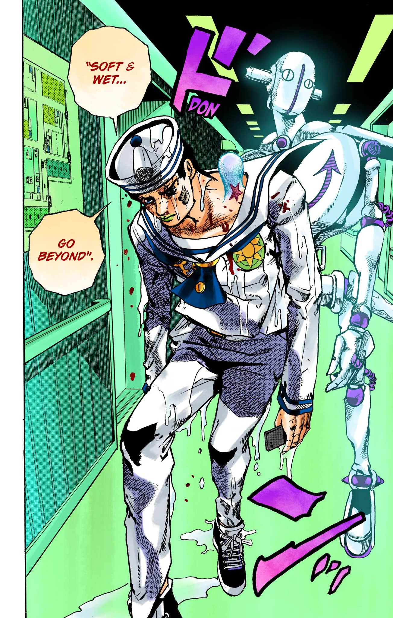 JoJo's Bizarre Adventure Part 8 - JoJolion (Official Colored) Chapter 107 page 7 - Chapter 107: When All Curses Are Broken