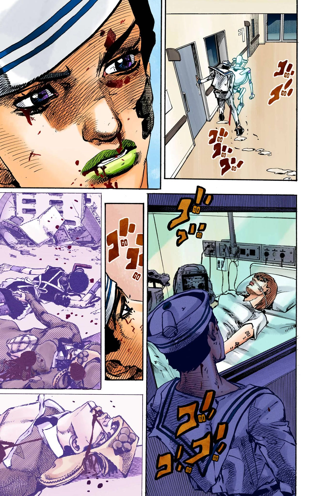 JoJo's Bizarre Adventure Part 8 - JoJolion (Official Colored) Chapter 107 page 8 - Chapter 107: When All Curses Are Broken