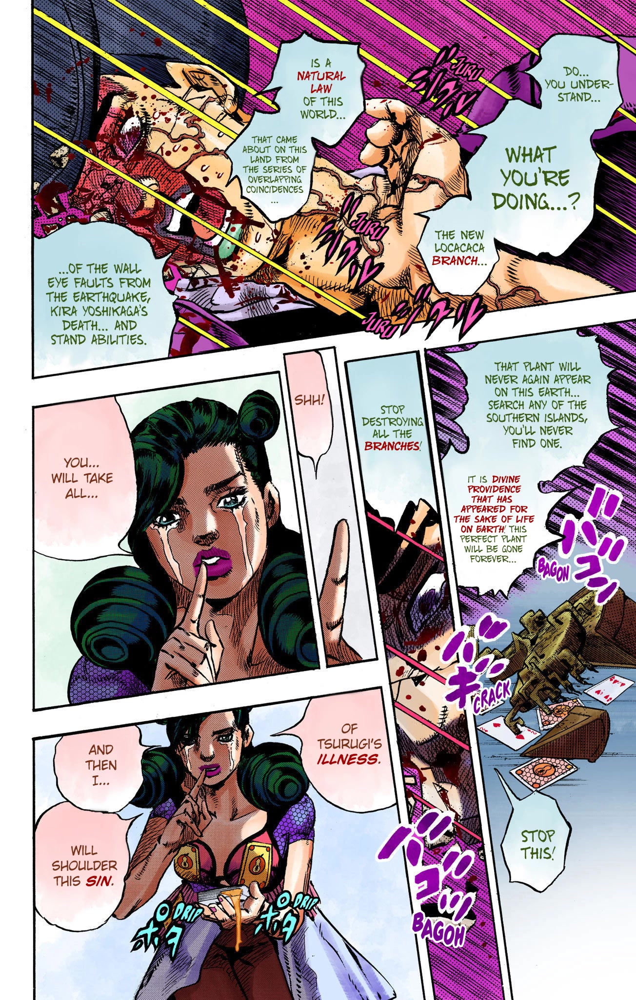 JoJo's Bizarre Adventure Part 8 - JoJolion (Official Colored) Chapter 108 page 10 - Chapter 108: Go Beyond, Part 2