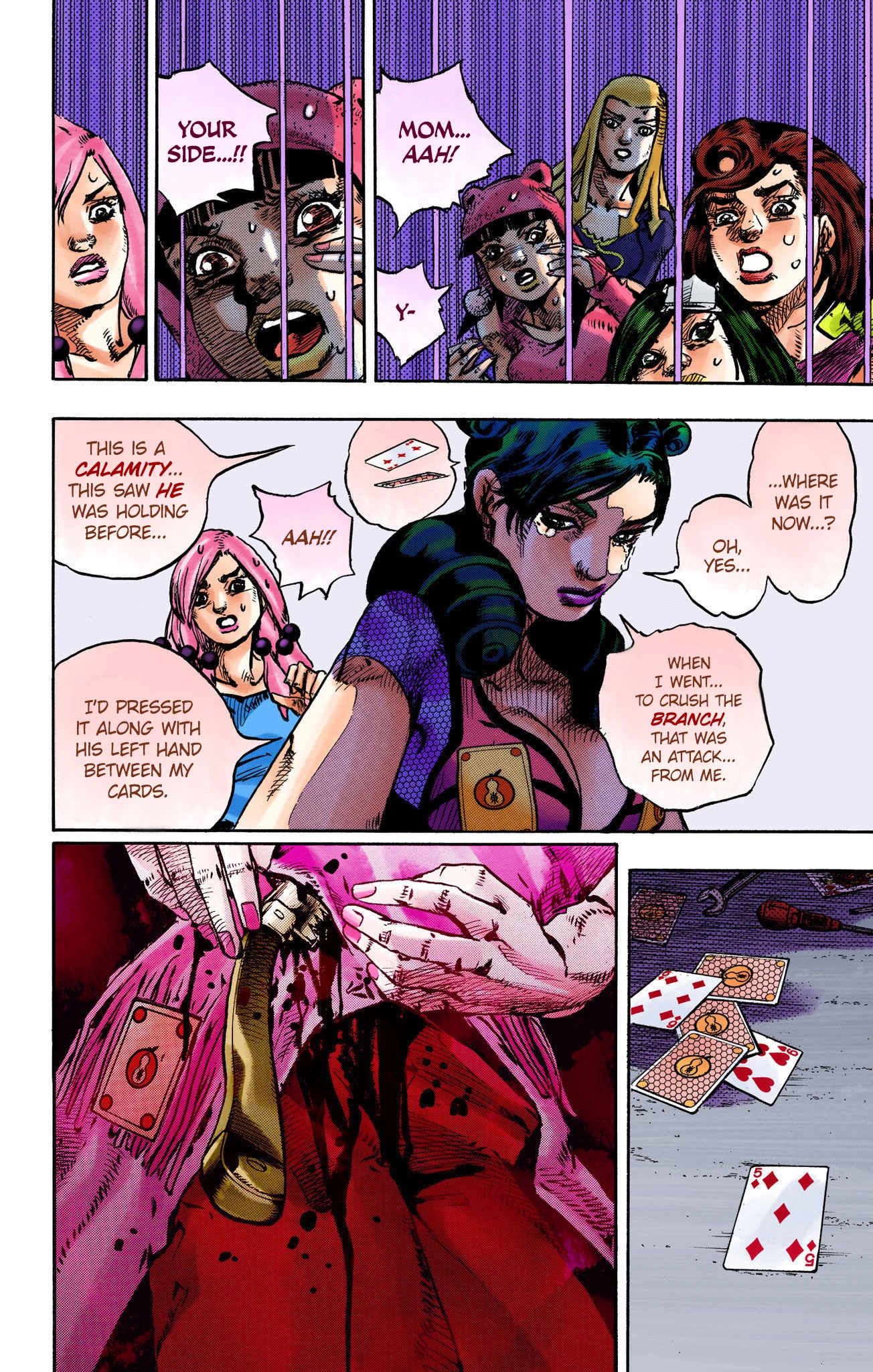 JoJo's Bizarre Adventure Part 8 - JoJolion (Official Colored) Chapter 108 page 18 - Chapter 108: Go Beyond, Part 2
