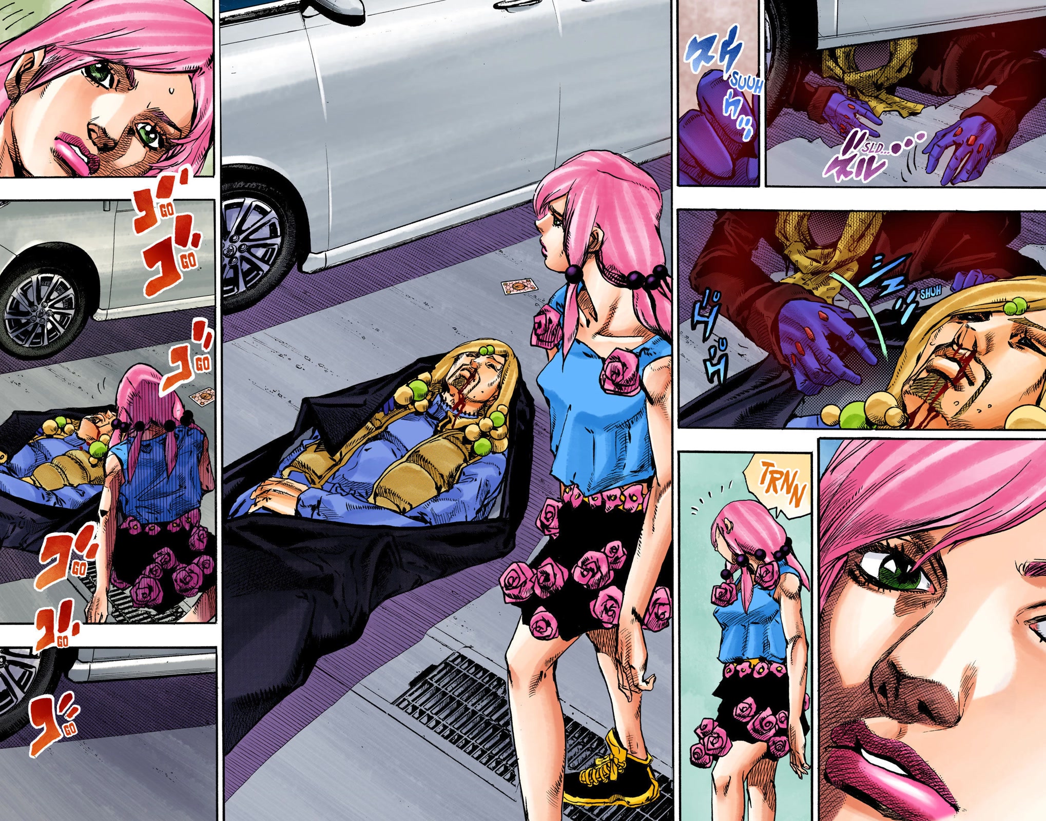 JoJo's Bizarre Adventure Part 8 - JoJolion (Official Colored) Chapter 108 page 28 - Chapter 108: Go Beyond, Part 2