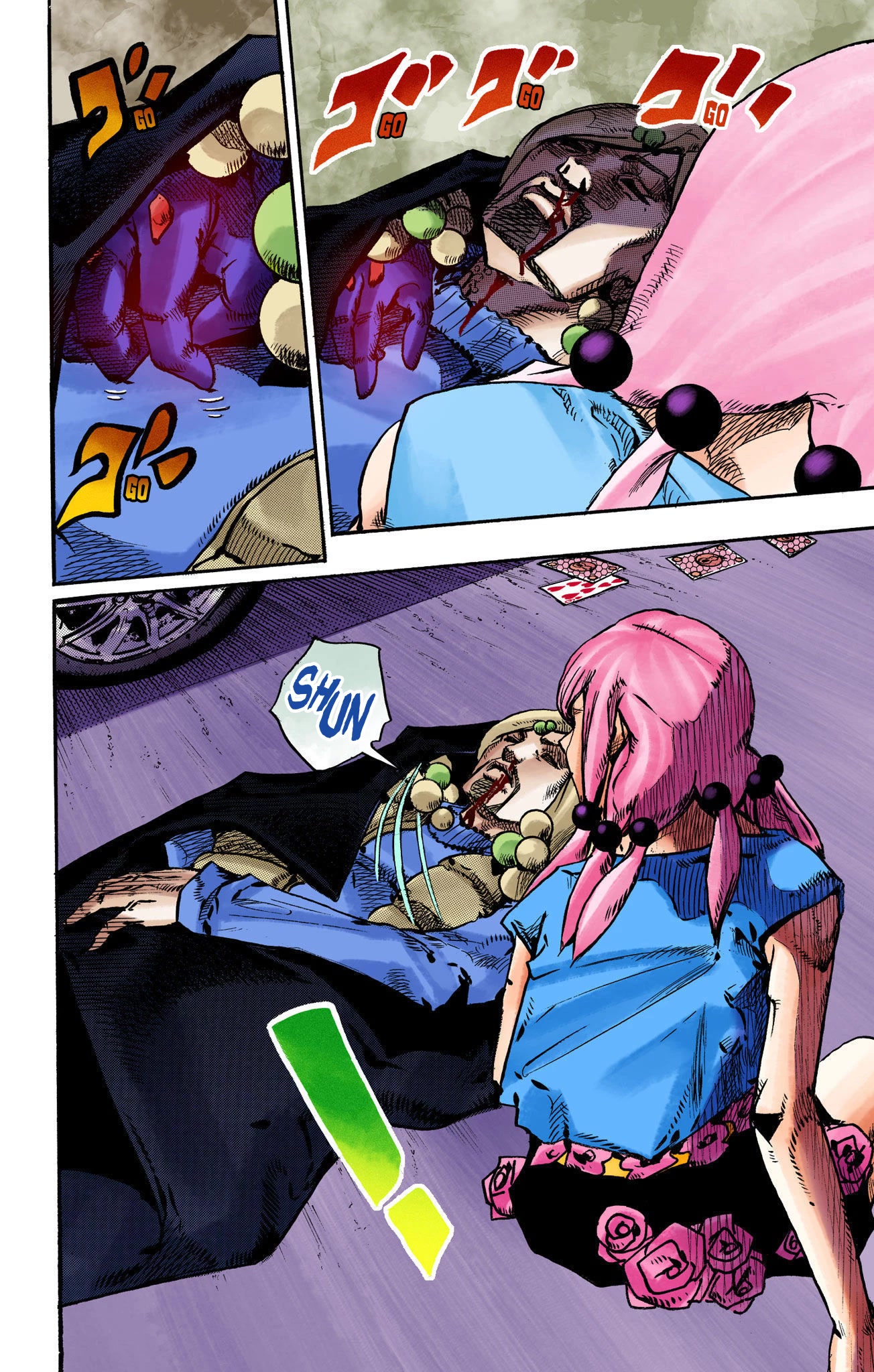 JoJo's Bizarre Adventure Part 8 - JoJolion (Official Colored) Chapter 108 page 29 - Chapter 108: Go Beyond, Part 2