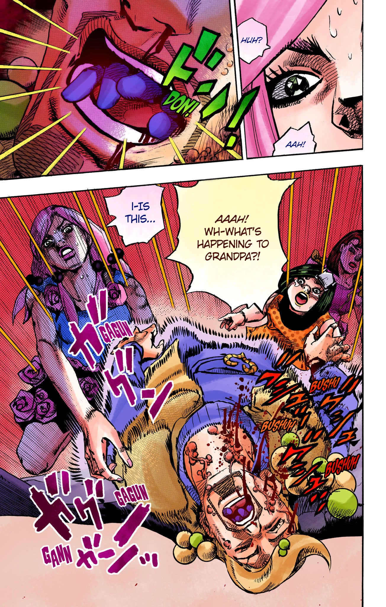JoJo's Bizarre Adventure Part 8 - JoJolion (Official Colored) Chapter 108 page 32 - Chapter 108: Go Beyond, Part 2
