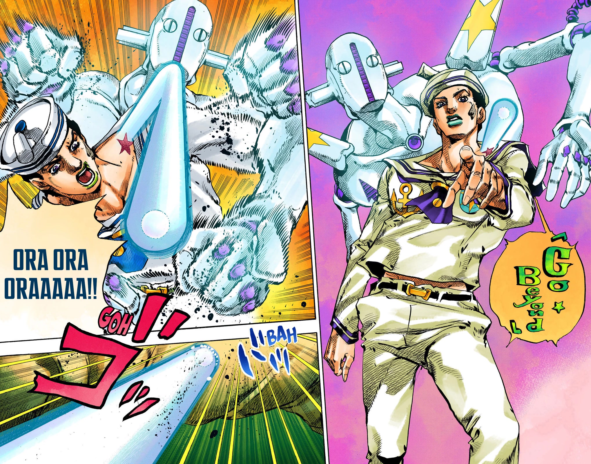 JoJo's Bizarre Adventure Part 8 - JoJolion (Official Colored) Chapter 108 page 36 - Chapter 108: Go Beyond, Part 2